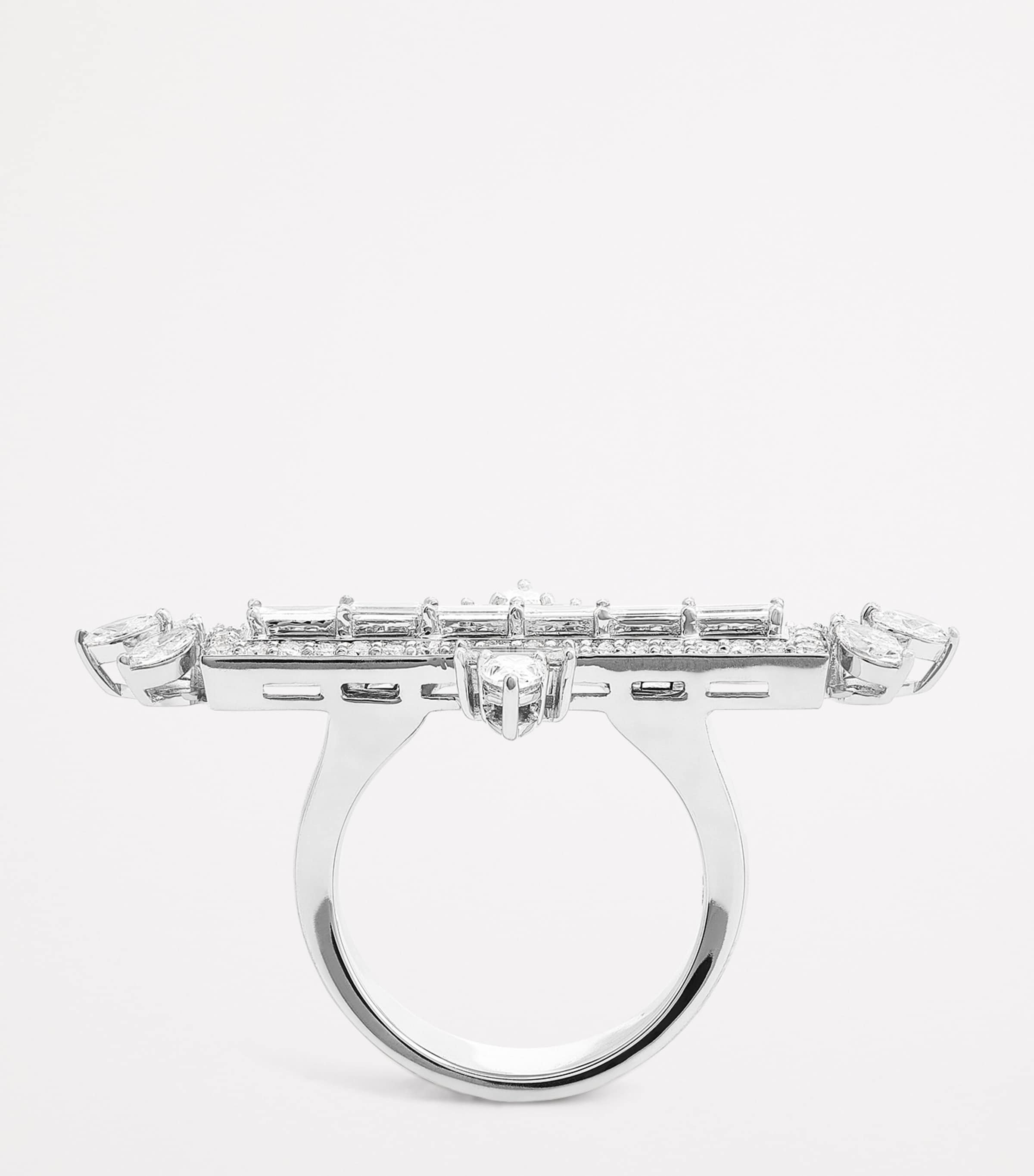 Yeprem White Gold and Diamond Ring White Gold Image 3
