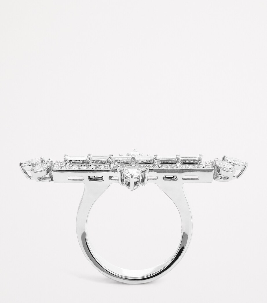 Yeprem White Gold and Diamond Ring White Gold Image 3