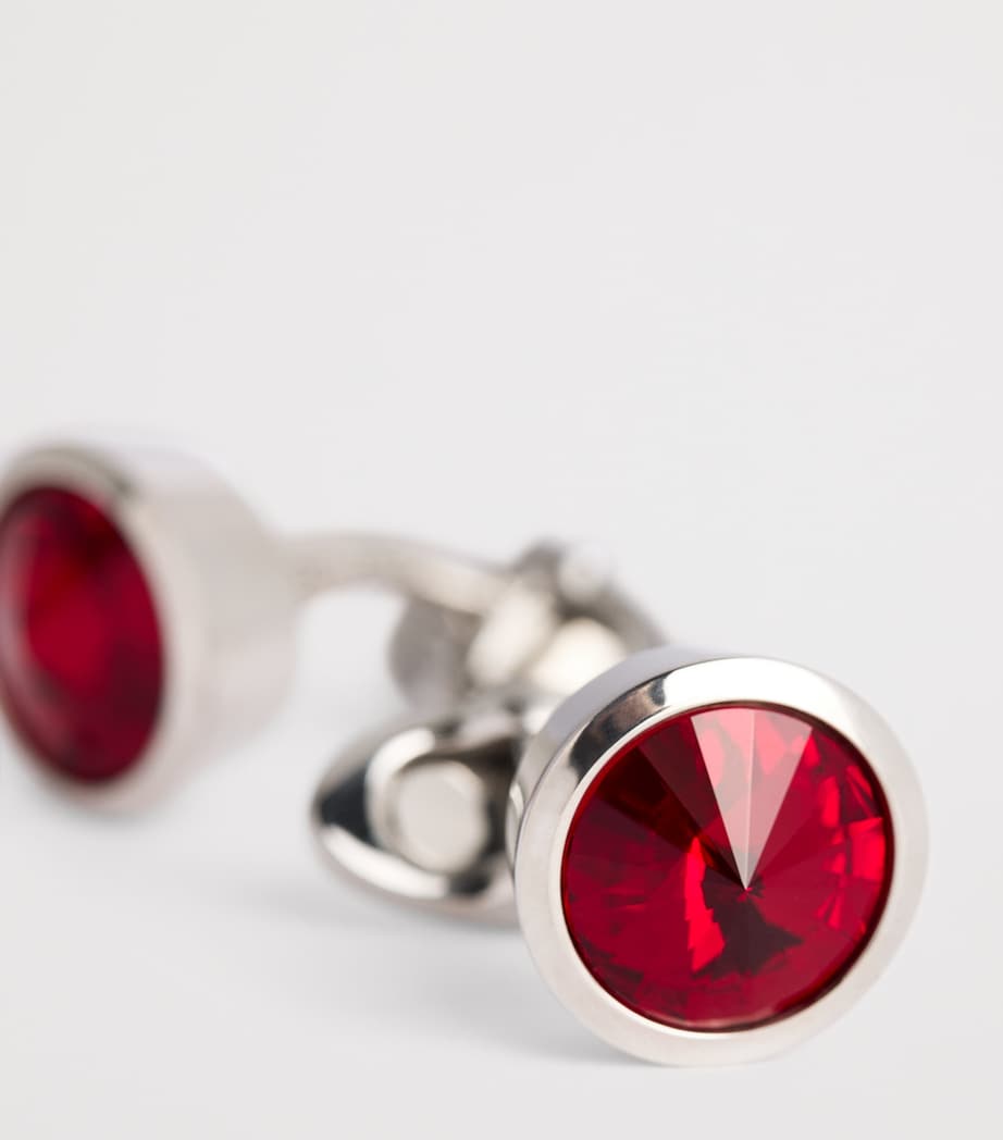 Sterling Silver Embellished Cufflinks U2093 Image 6