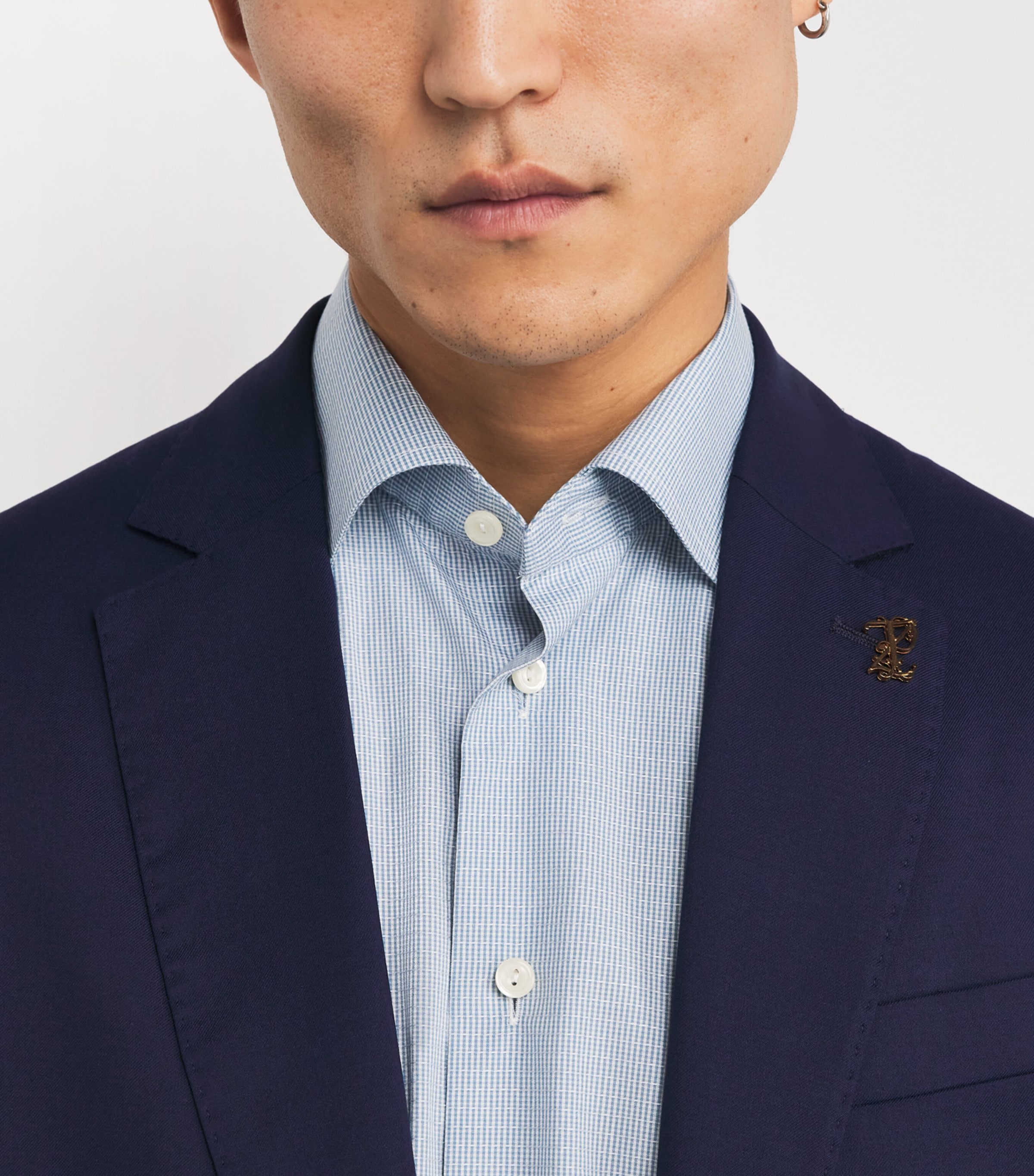 Wool Vicenza 2-Piece Suit 07BLUE Image 7