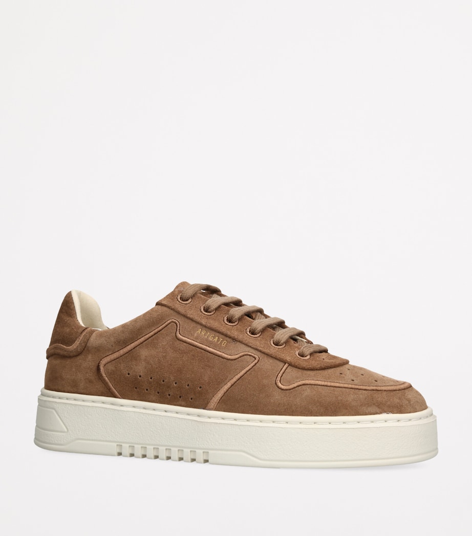 Suede Orbit Embroidery Low-Top Sneakers BROWN Image 3