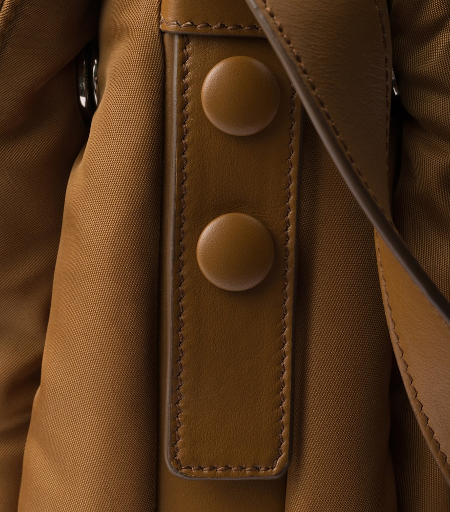 Large Re-Nylon Padded Cross-Body Bag F0134 Image 5