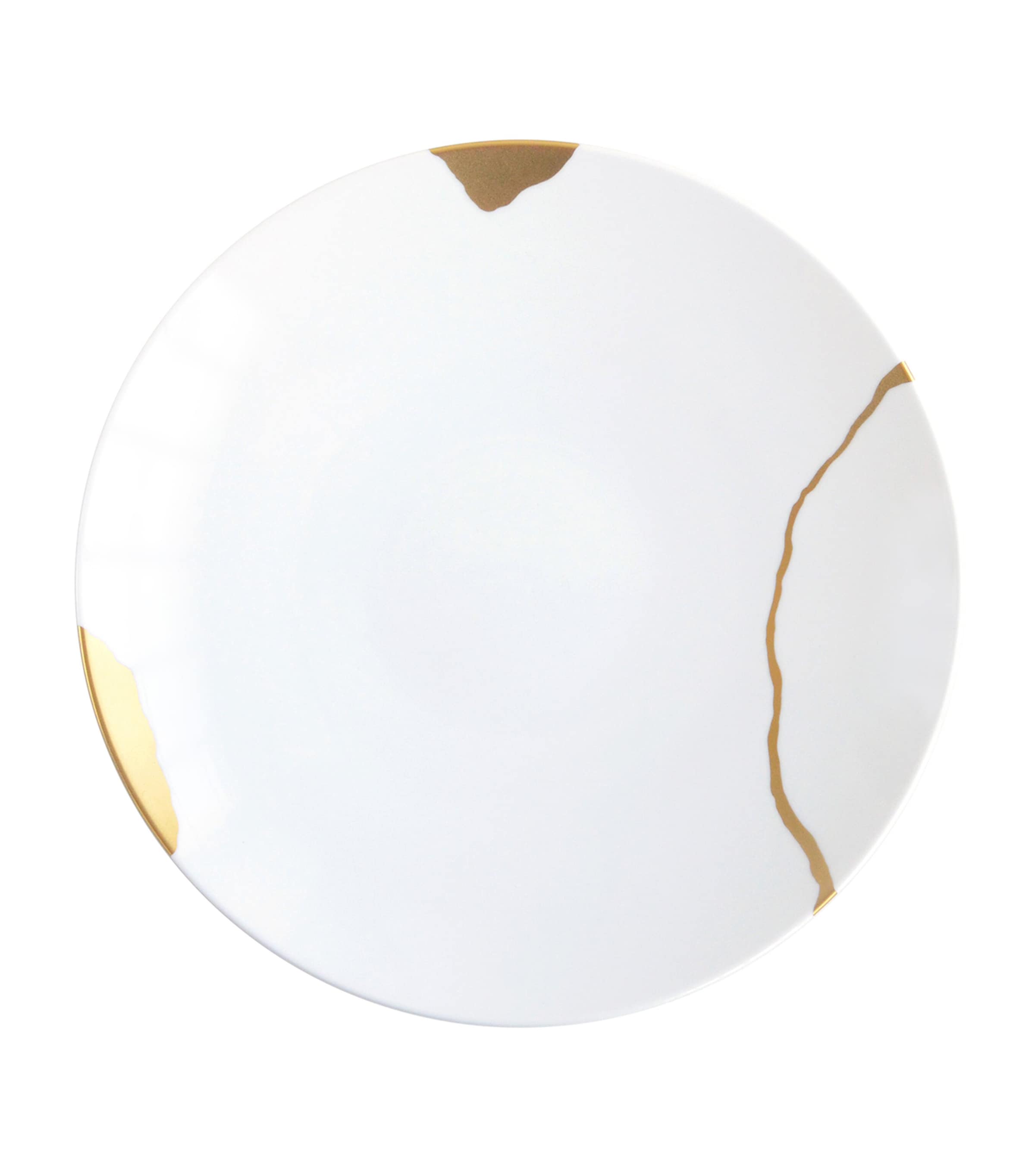 Bernardaud Set of 12 Kintsugi Dinner Plates (26cm) Or Image 9