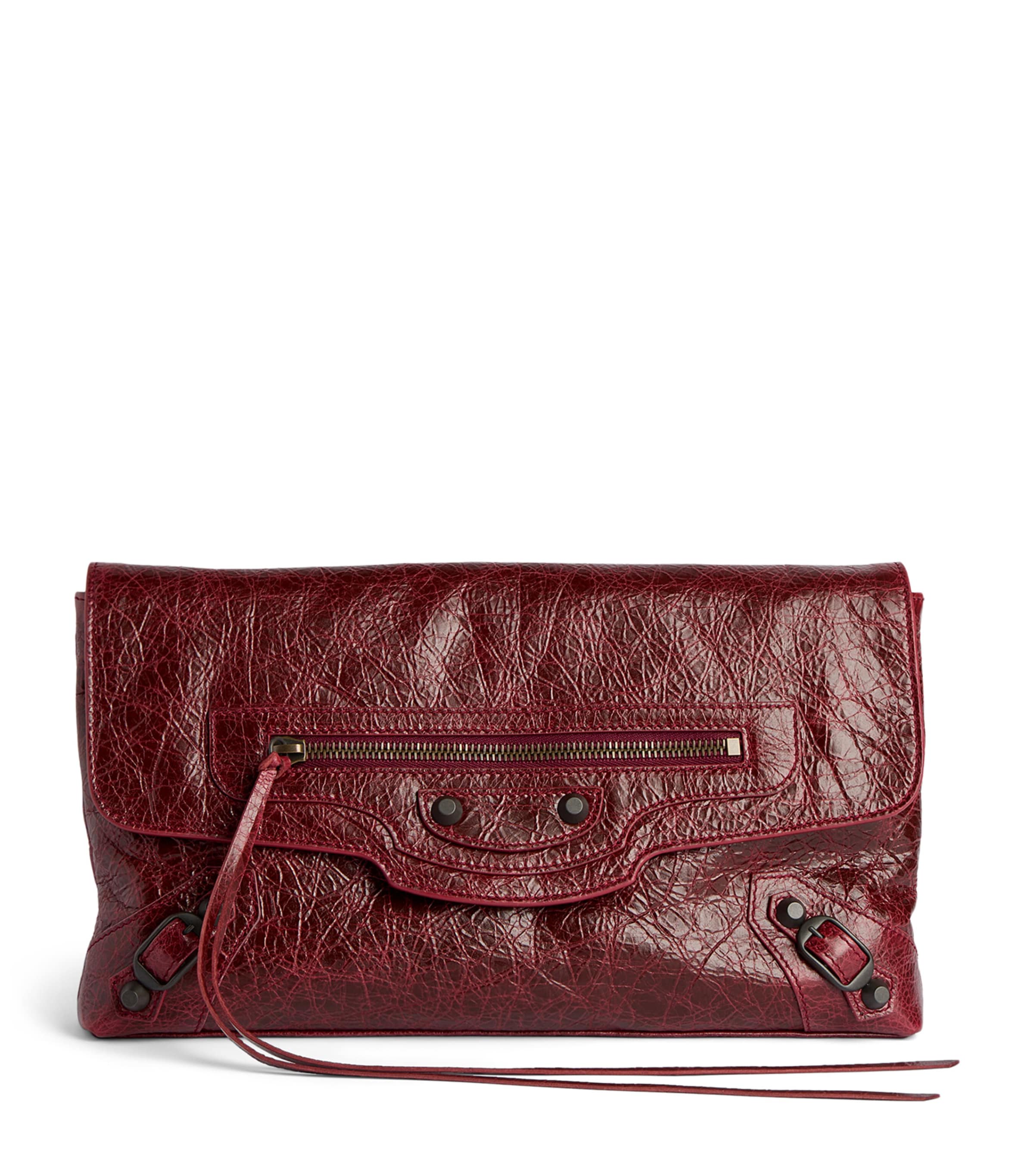 Balenciaga Lambskin Le City Clutch Bag Image 1