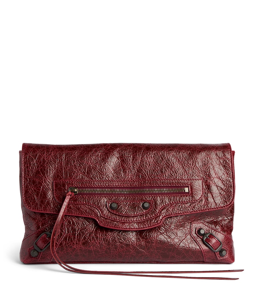 Balenciaga Lambskin Le City Clutch Bag Image 1