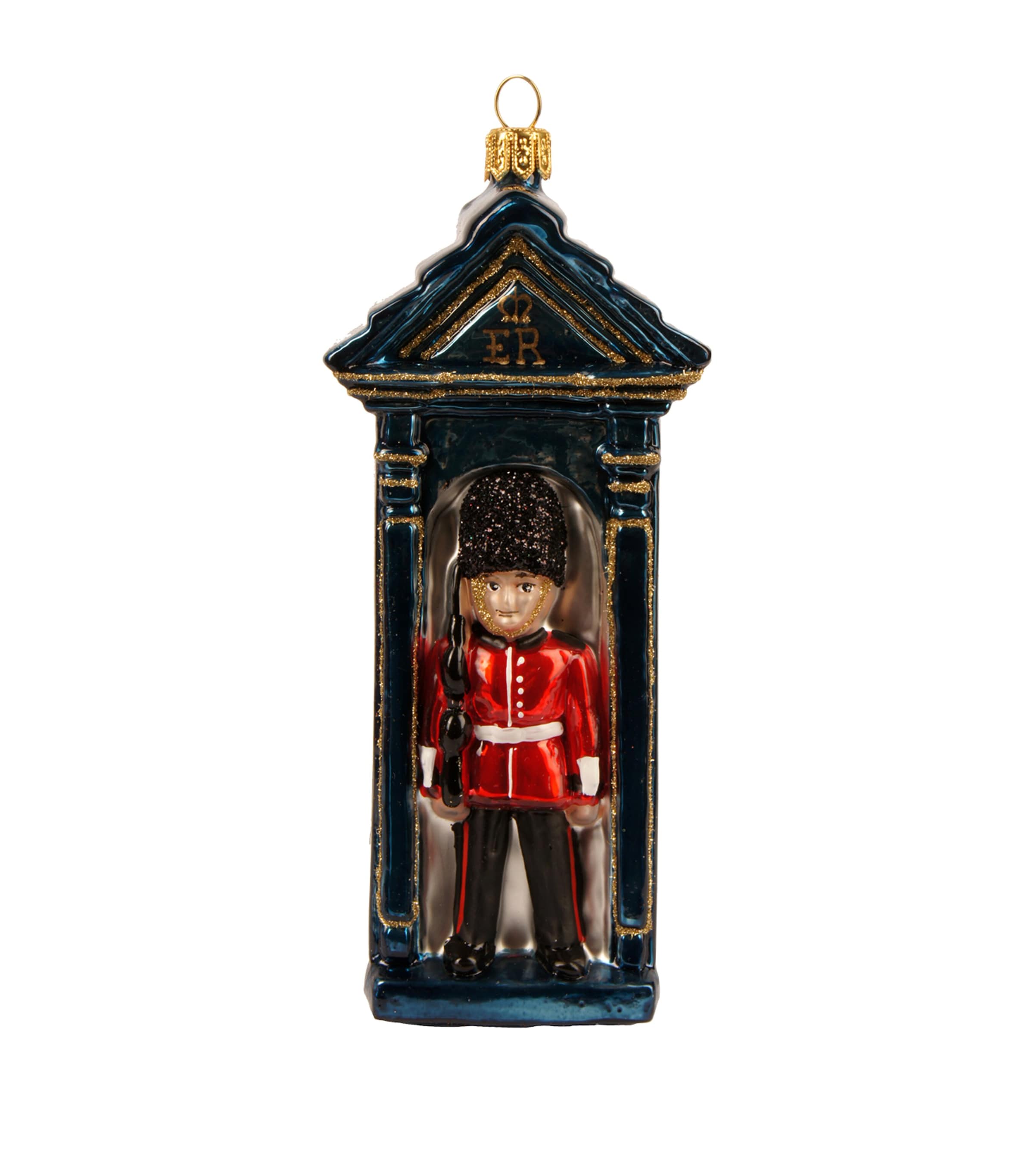 Harrods Glass King's Guard Tree Decoration | Christmas | Designers | Harrods | Decorations | Baubles