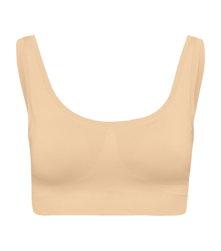 Hanro Womens Padded Touch Feeling Crop Top Image 1