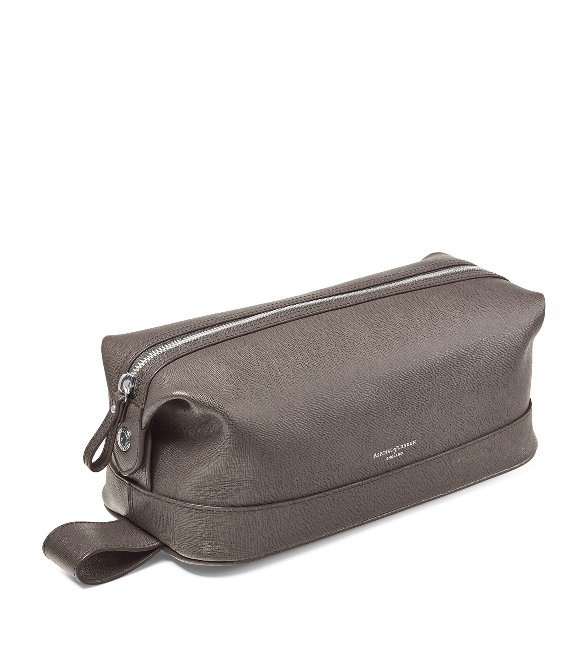 Aspinal Of London Classic Wash Bag Charcoal Image 4