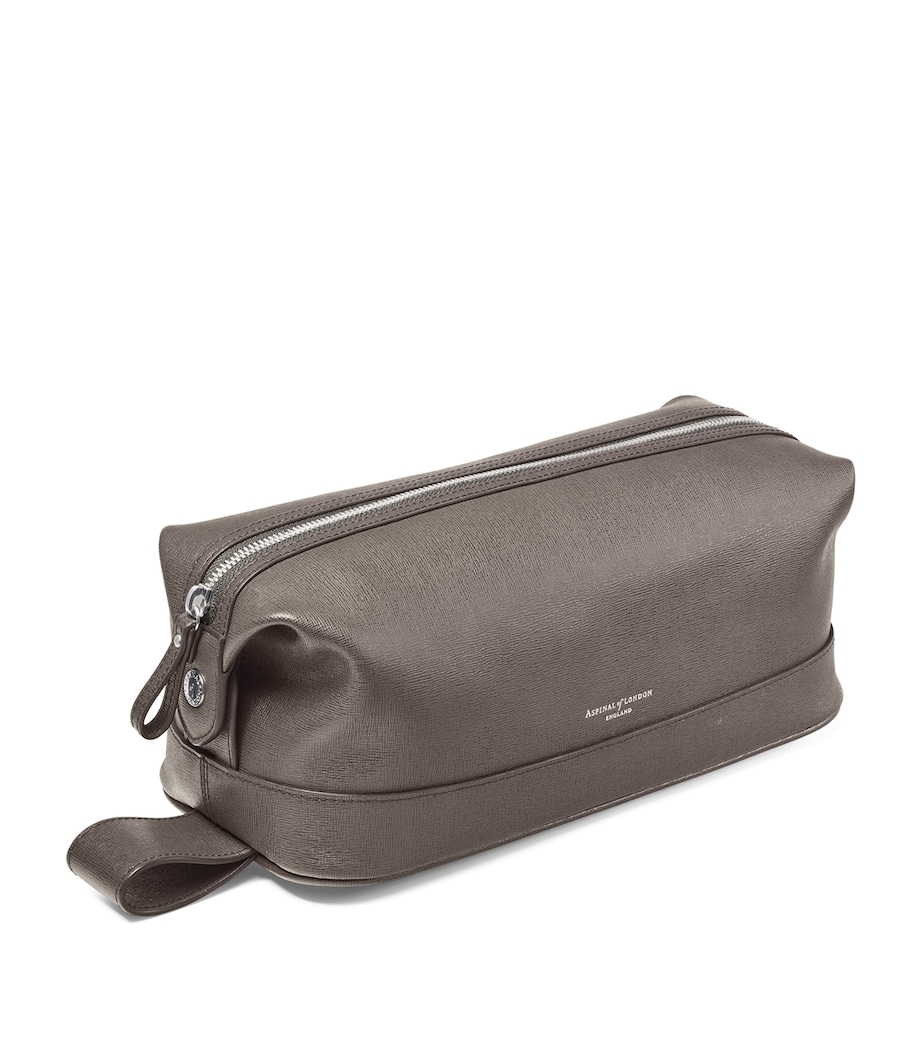 Aspinal Of London Classic Wash Bag Charcoal Image 4