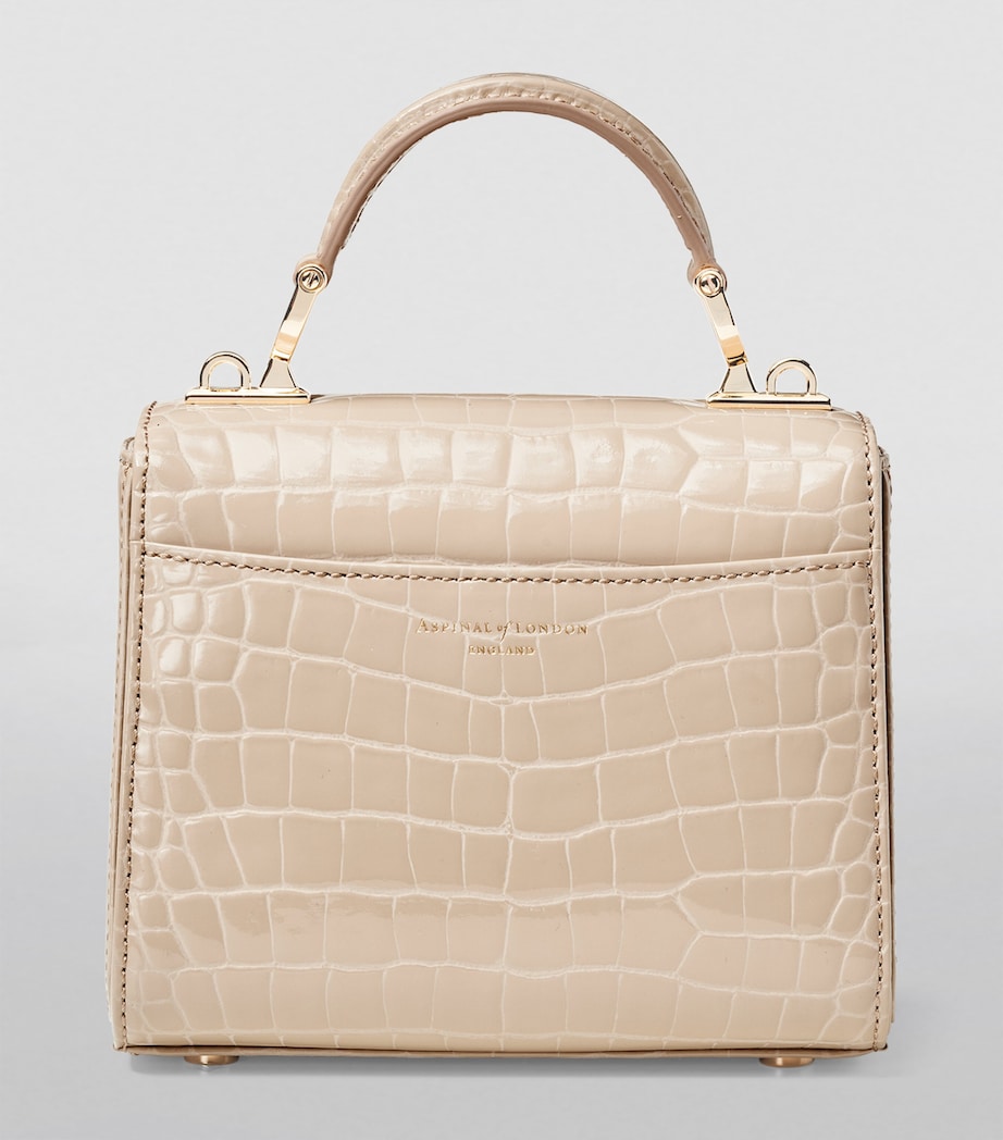 Mini Mayfair Top-Handle Bag TAUPE Image 3