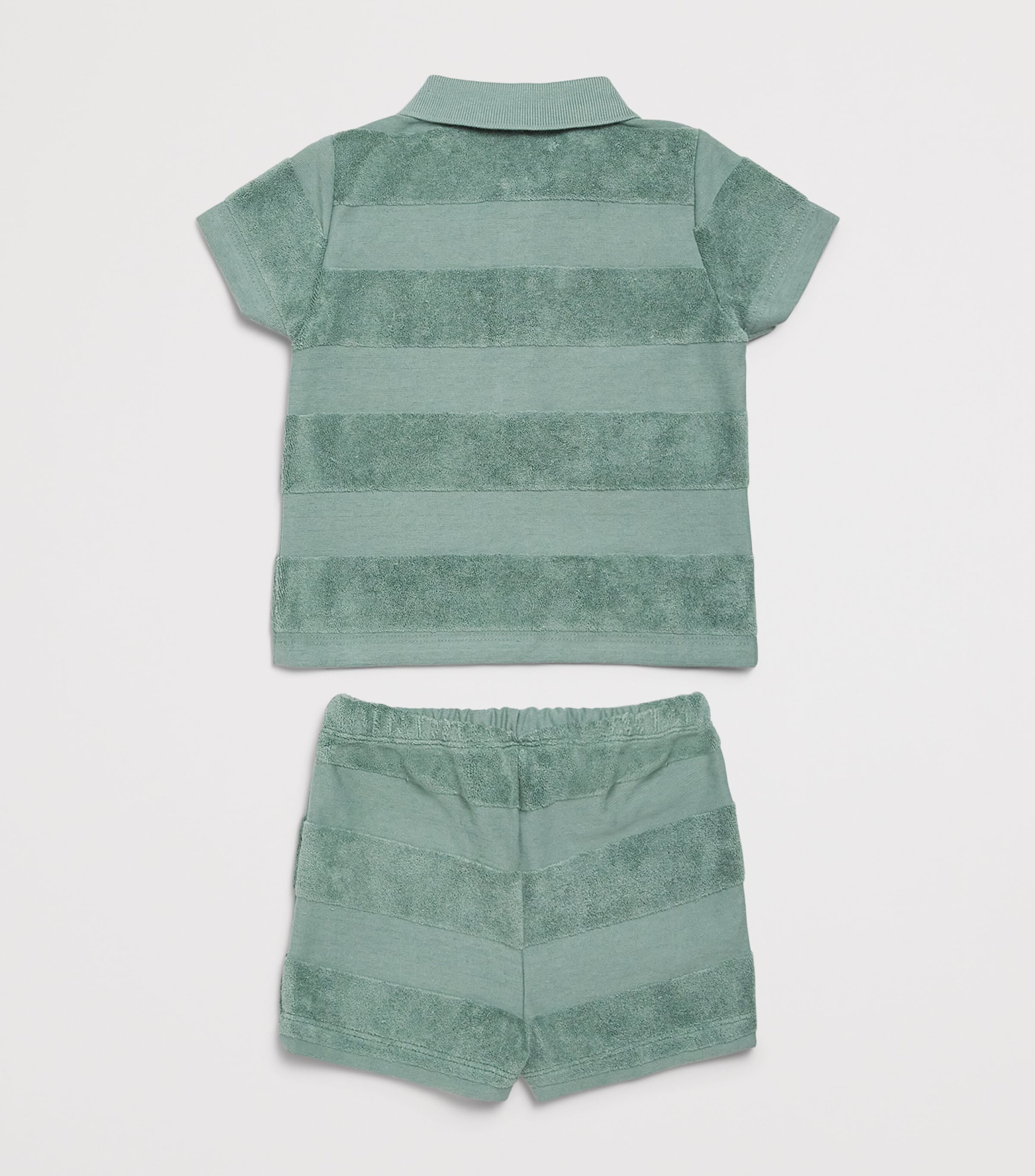Tartine et Chocolat Cotton-Blend Shorts and Polo Shirt Set (3 Months-5 Years) Image 2