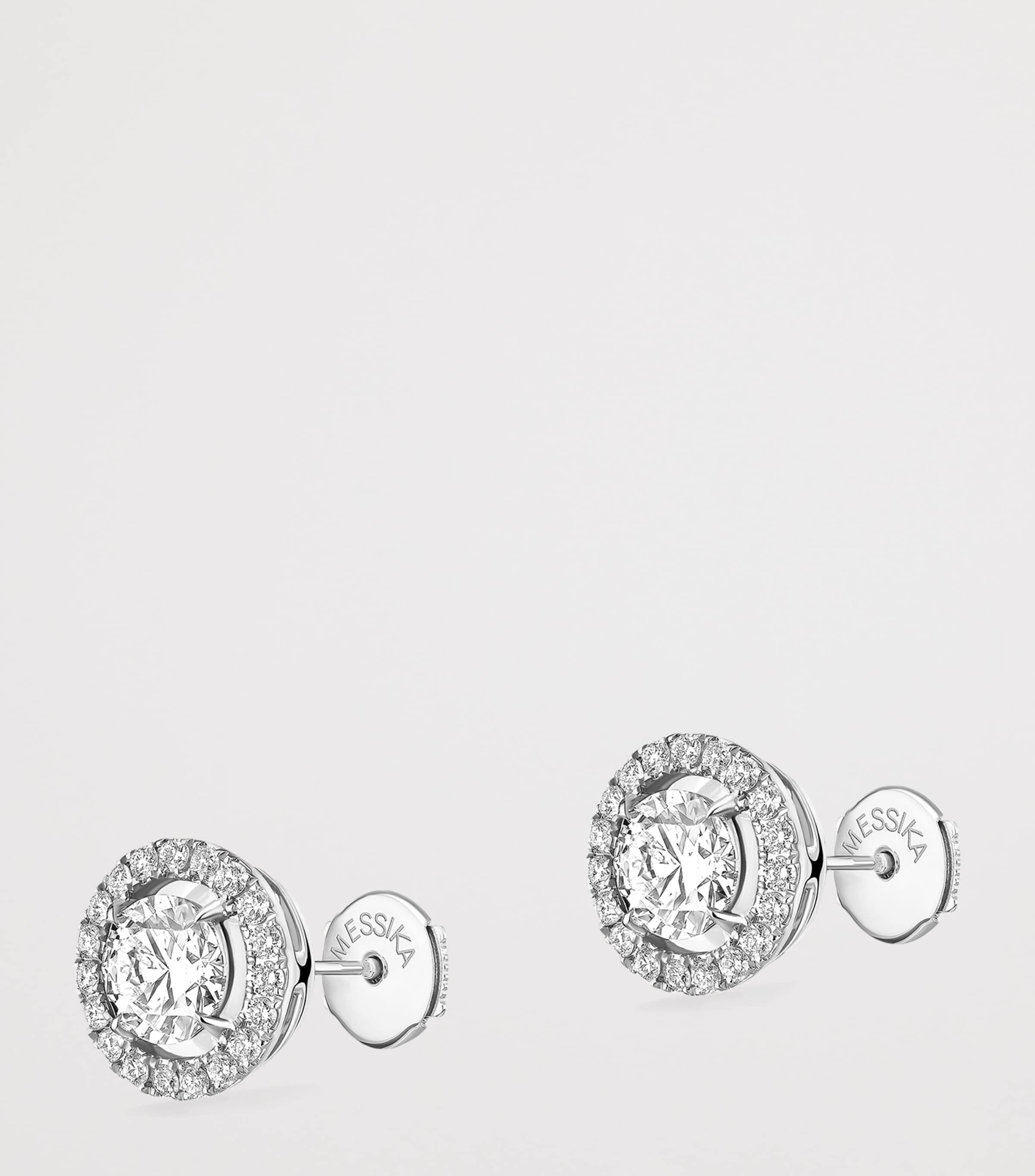 Messika Joy White Gold and Diamond Stud Earrings (0.60ct) White Gold Image 3