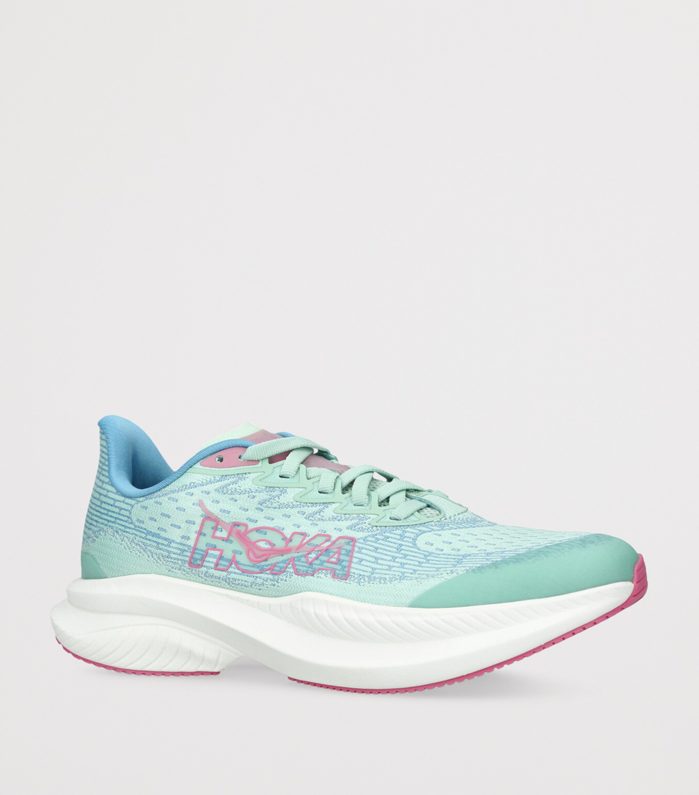 Hoka Mach 6 Trainers Turq Other Image 3