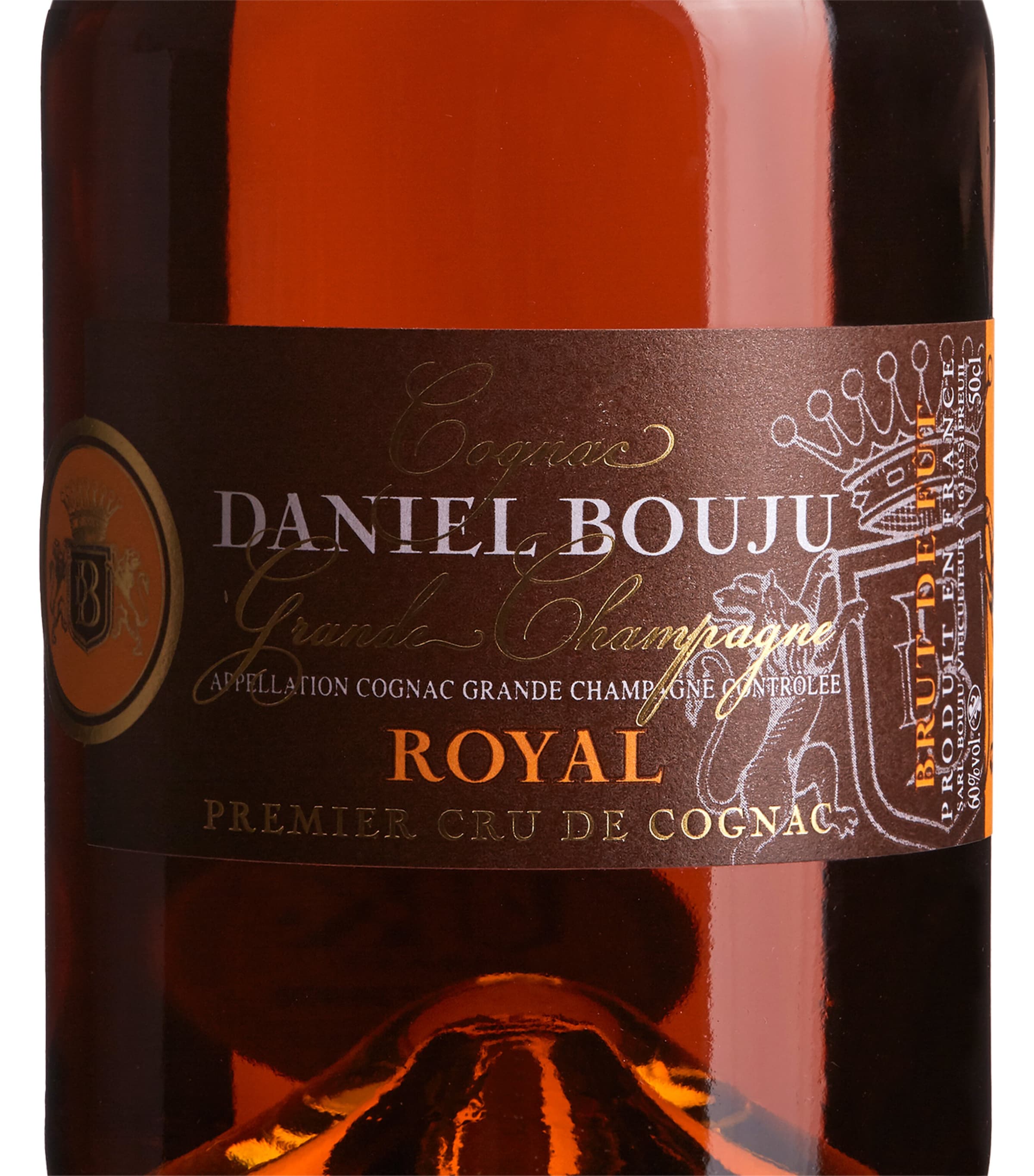Brut de Fut Royal Cognac (50cl) NO COLOUR Image 3