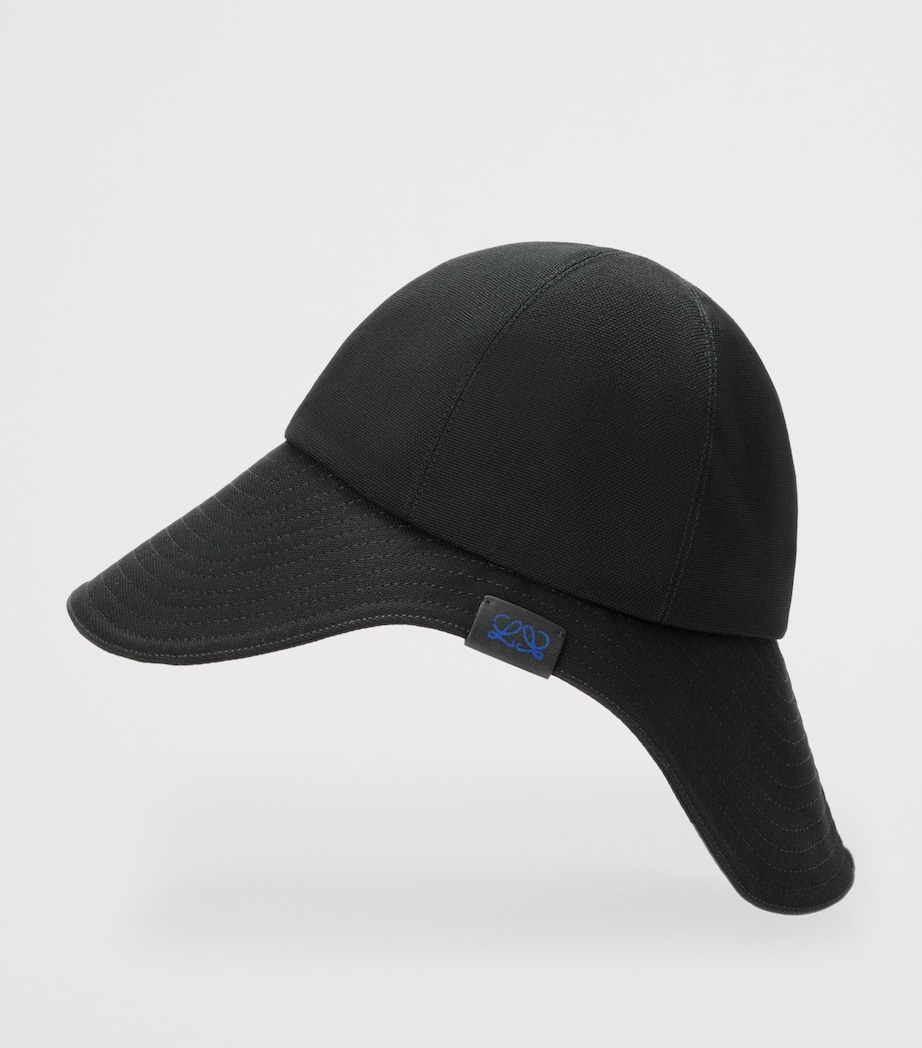 Cotton Canvas Hiker Hat BLACK Image 4