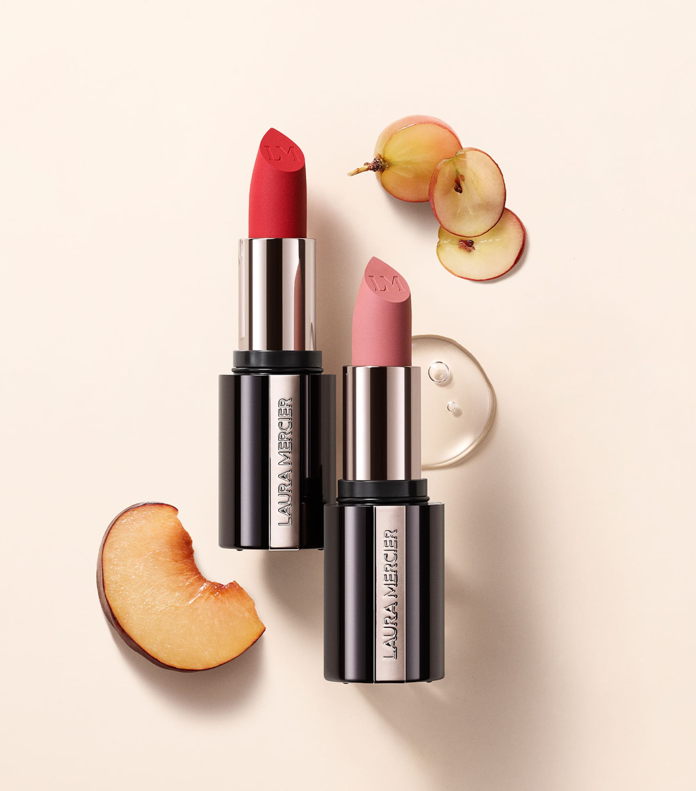 Laura Mercier Caviar Smoothing Matte Lipstick Orchid Plum Image 5