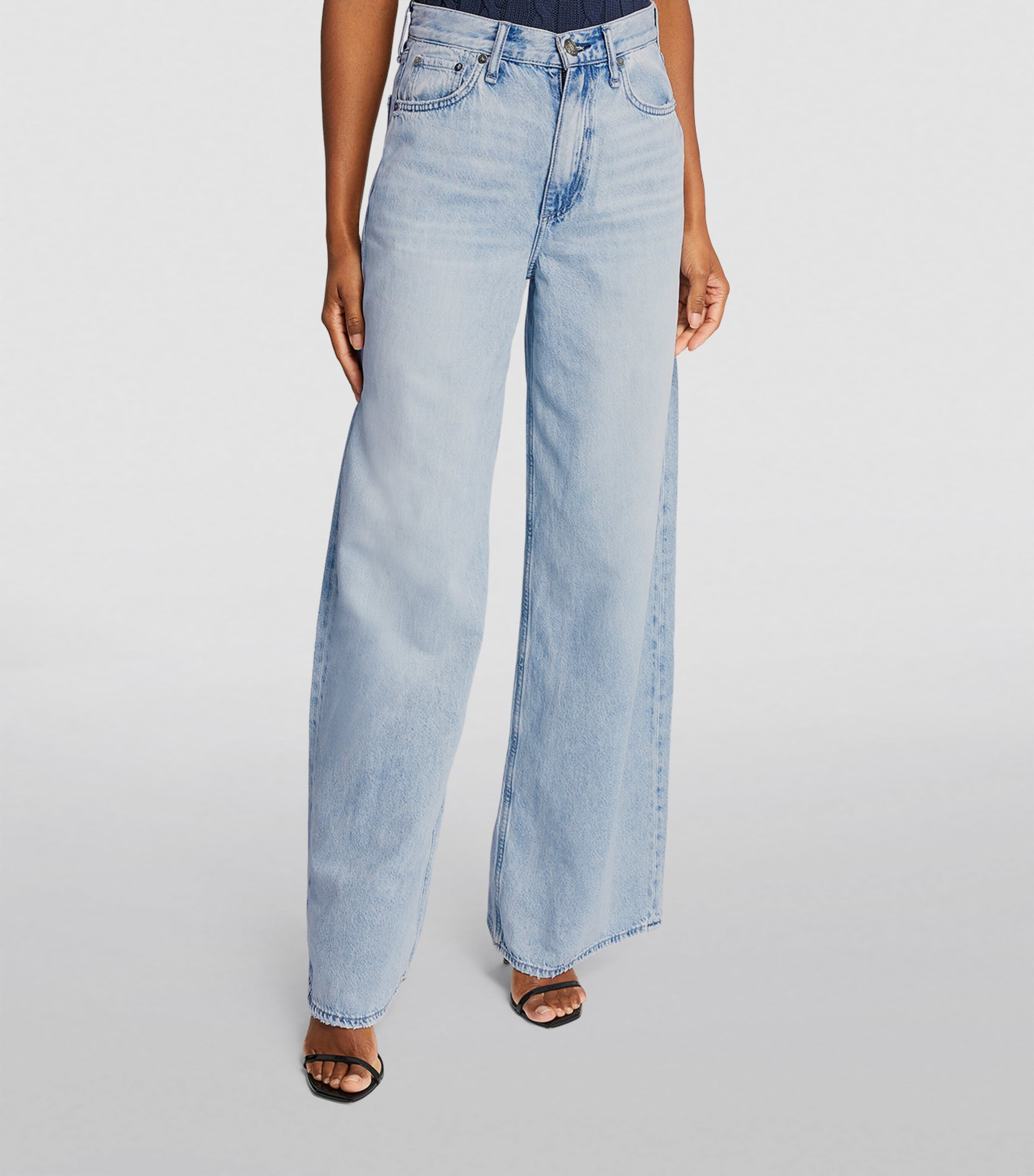 Rag & Bone Sofie Wide-Leg Jeans | Harrods US