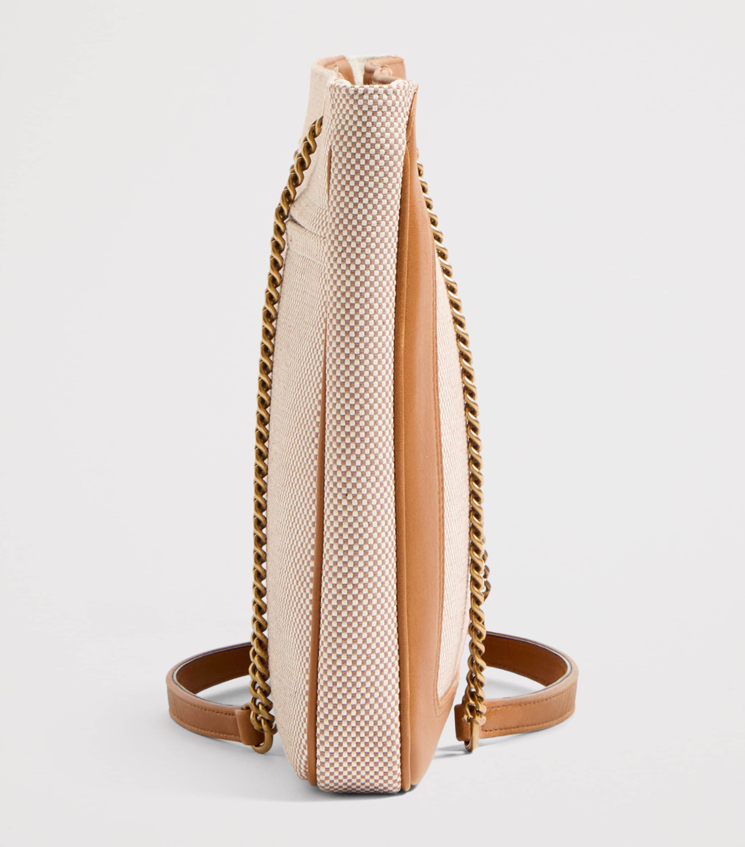 Medium Canvas and Leather Viva Superstar Tote Bag 9QR Image 5