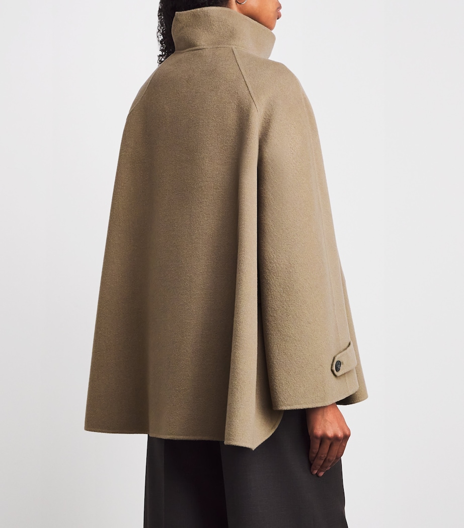 Virgin Wool Coat SAGE Image 4