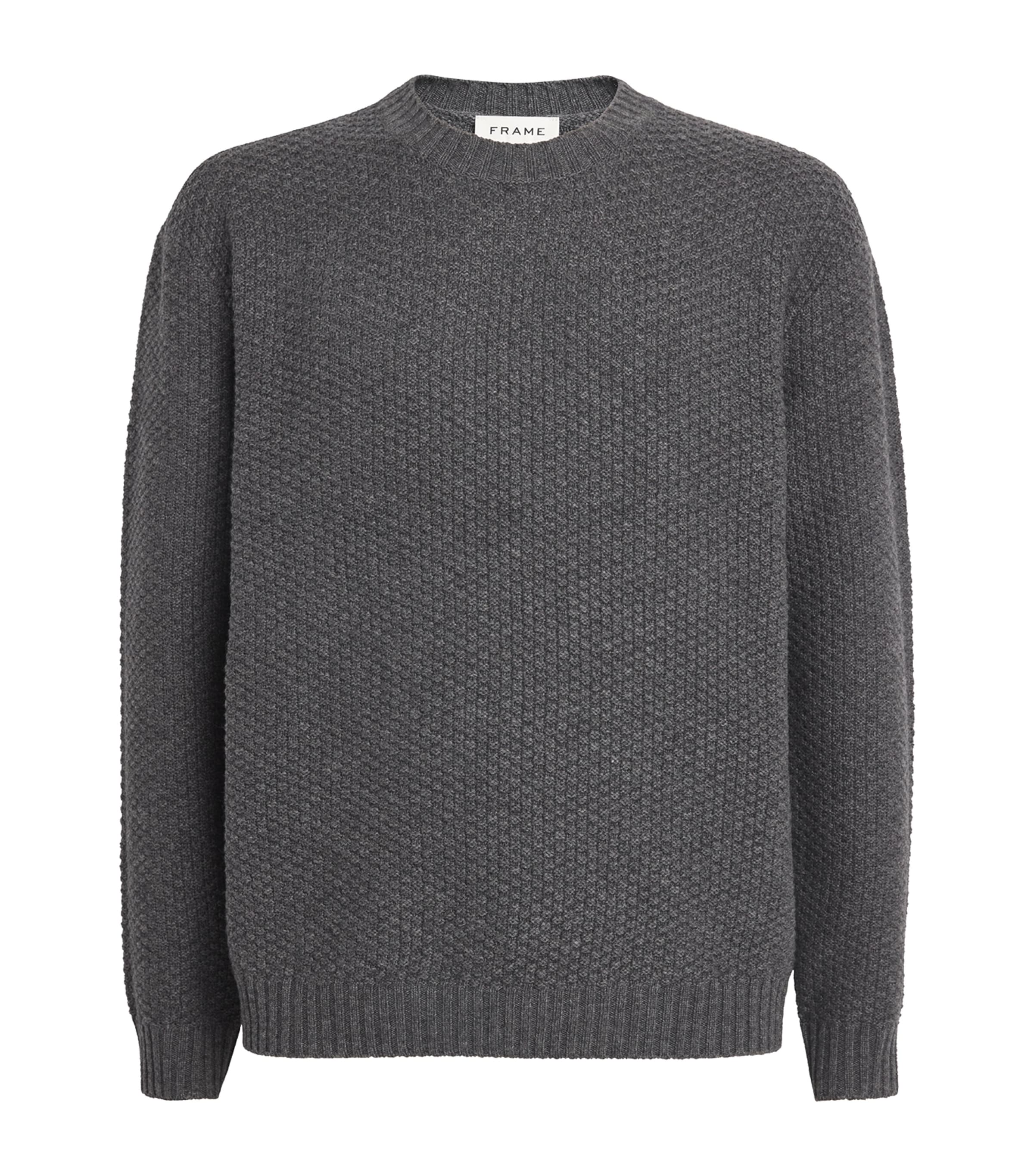 Frame Wool-cashmere Sweater In Grey