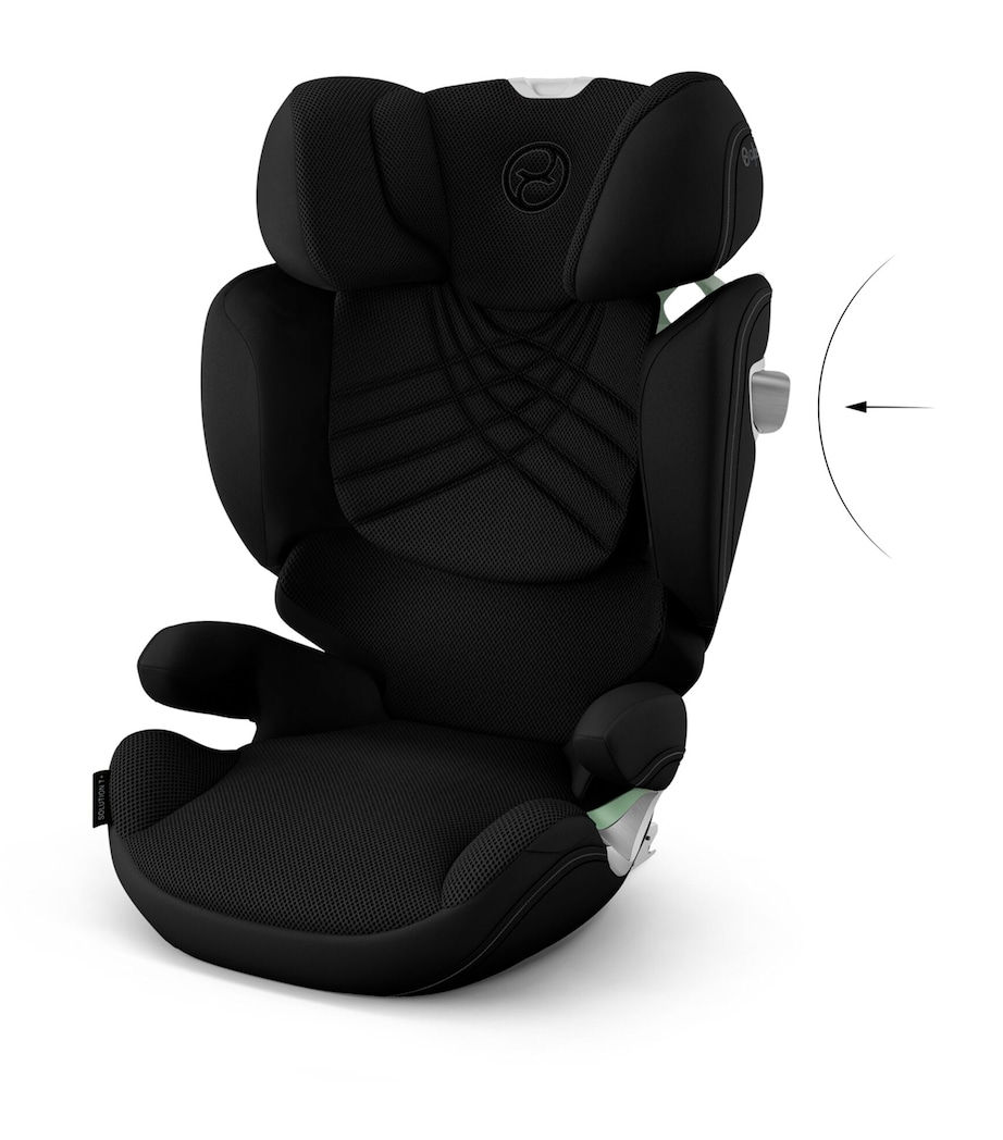 SOLUTION T I-FIX Car Seat PLUS - Sepia Black BLACK Image 3
