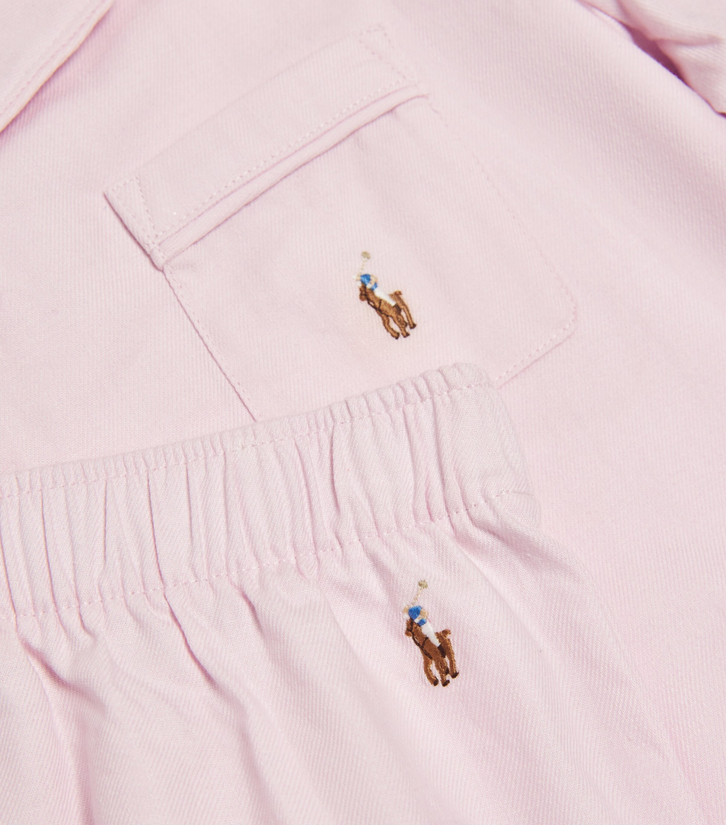 Cotton Pyjama Set (8-14 Years) DECO PINK OXFORD Image 4