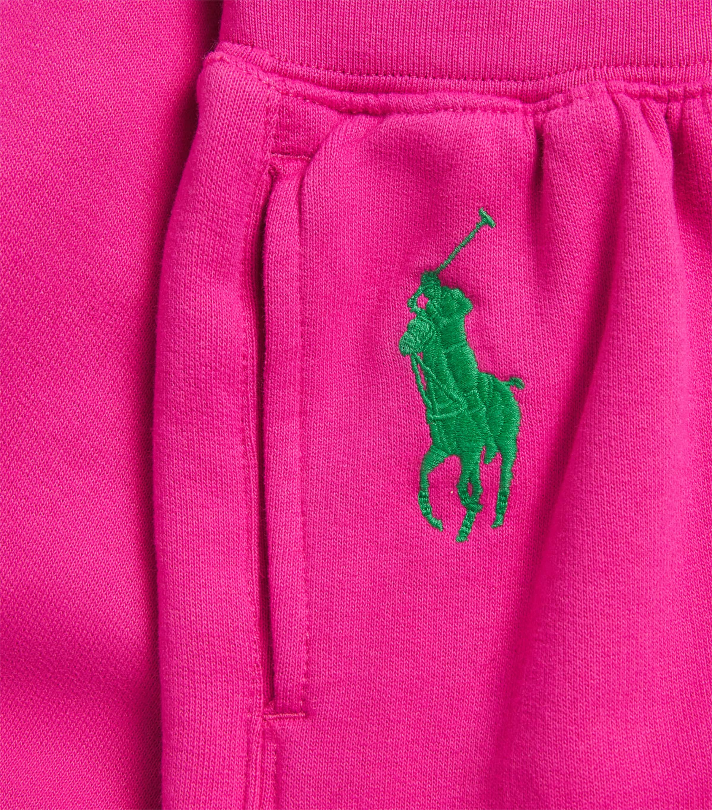 Cotton-Blend Wide-Leg Sweatpants (7-14 Years) COLGE PINK Image 3