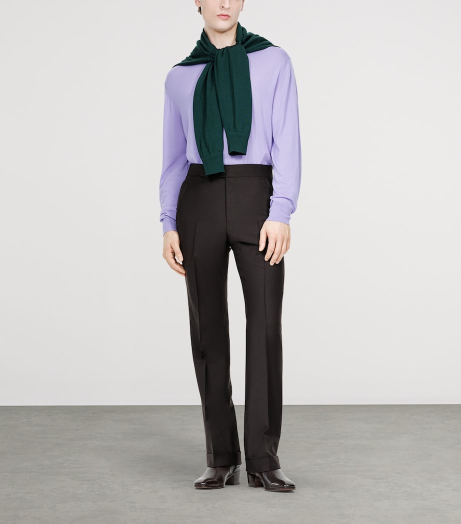 TOM FORD Mens Virgin Wool Sweater Vae Image 2