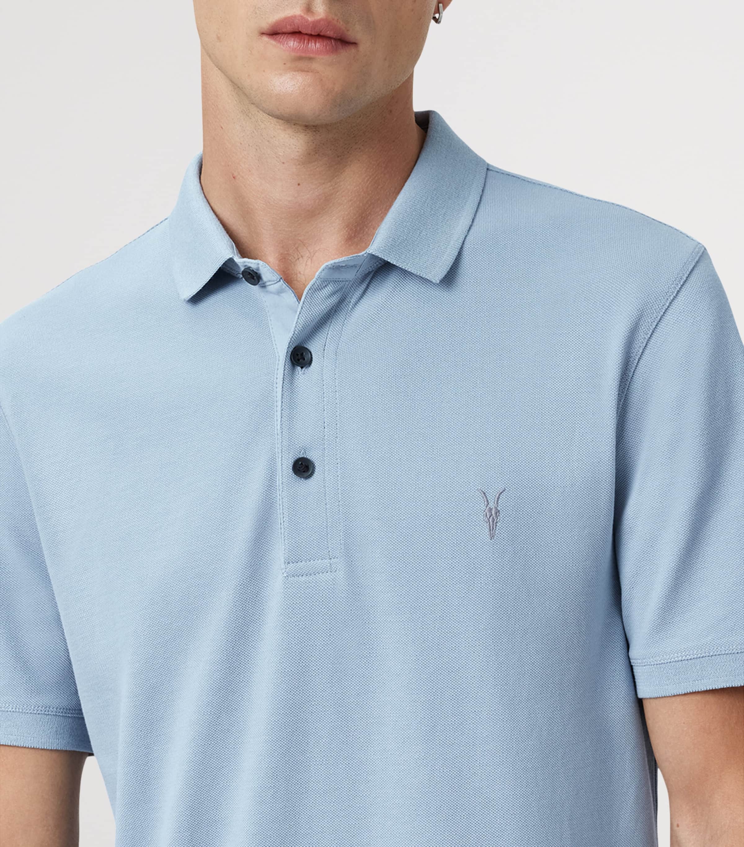 Organic Cotton Reform Polo Shirt SPINEL BLUE Image 3