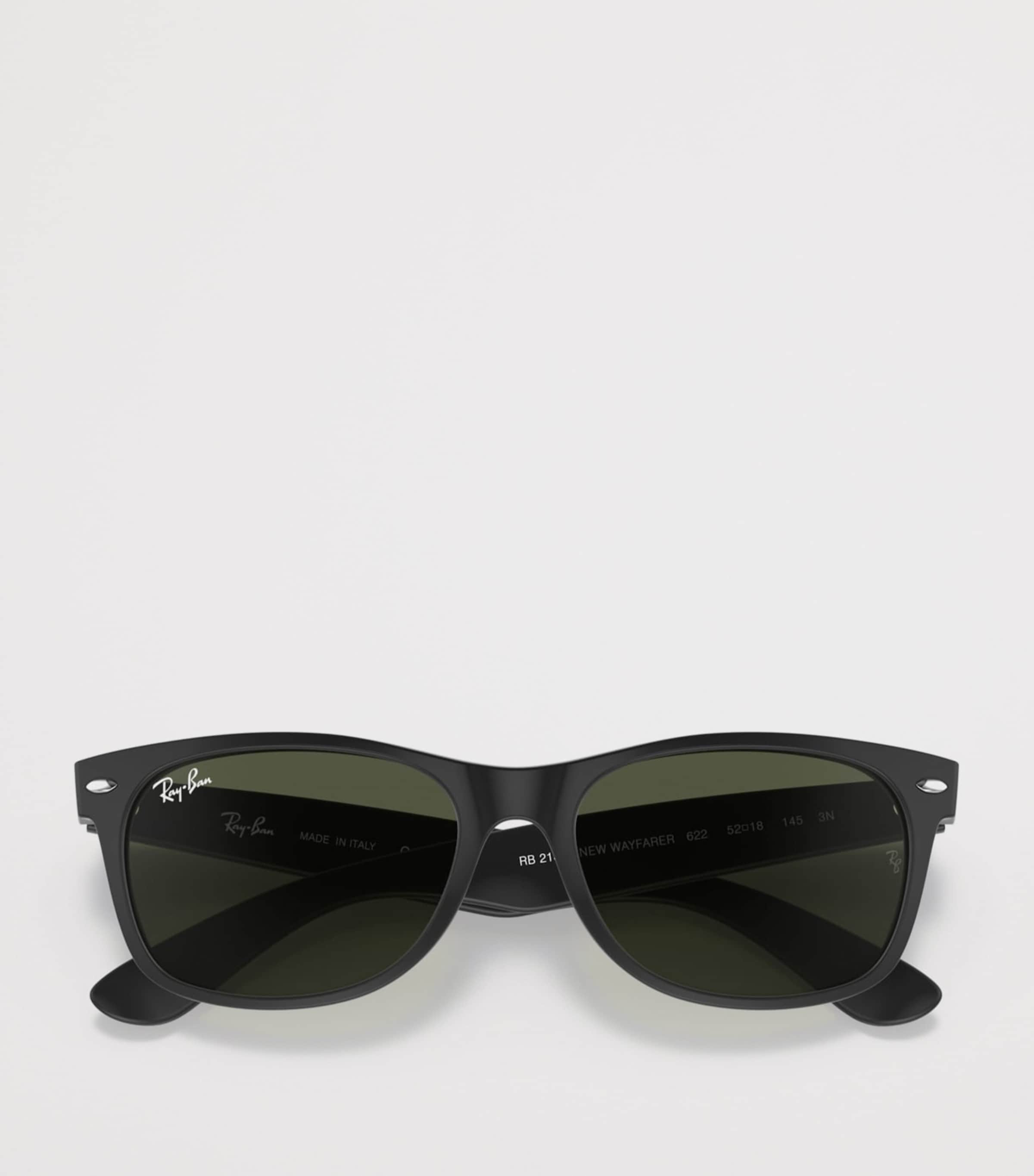 Ray-Ban New Wayfarer Classic Sunglasses Black Image 5