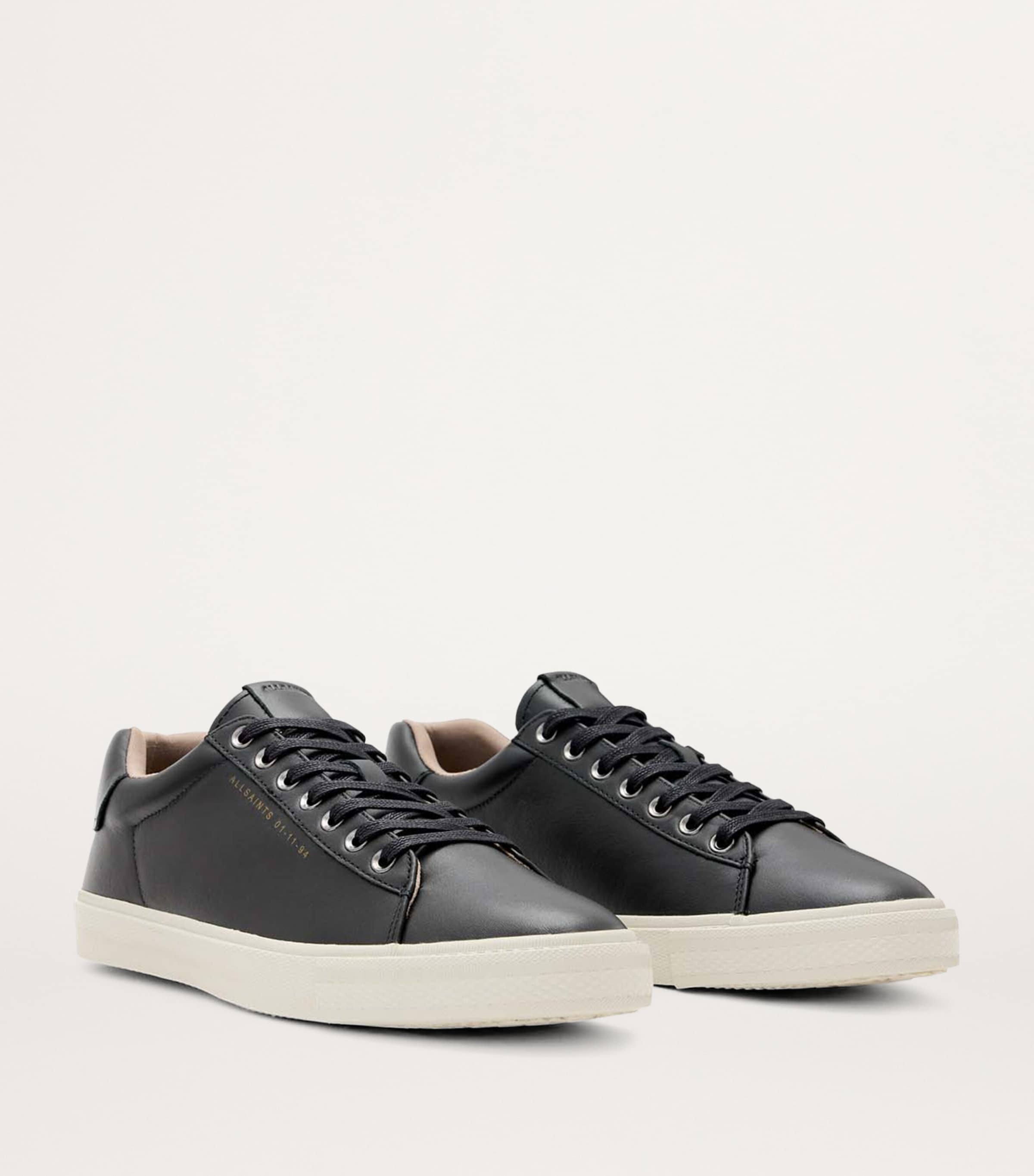 Leather Brody Sneakers BLACK Image 2