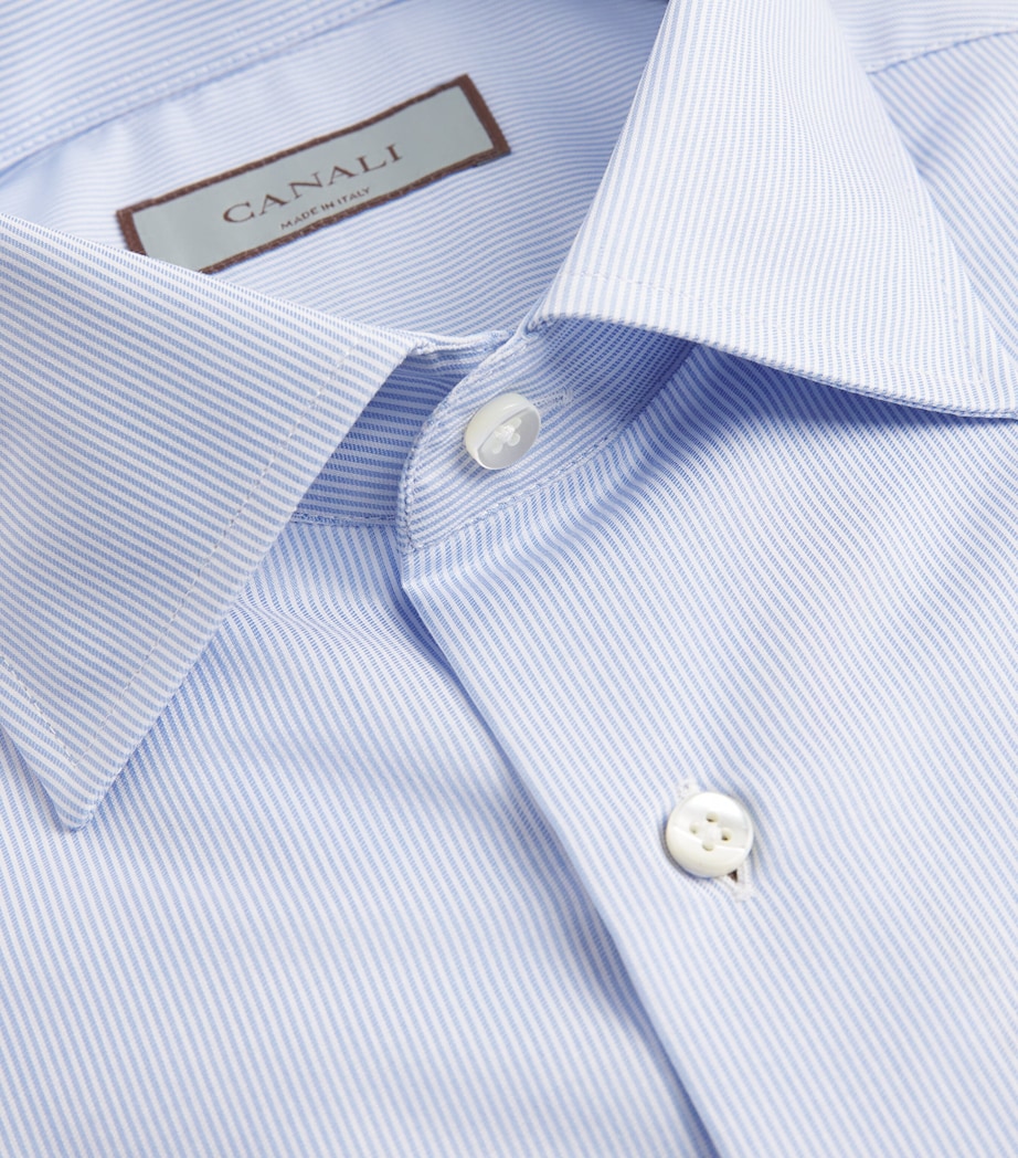 Cotton Stripe Shirt 402 Image 5