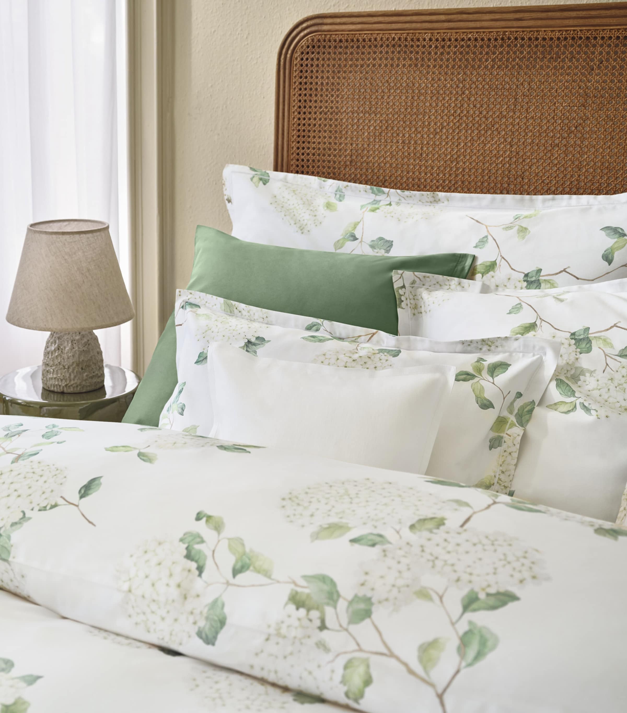Schlossberg Hortensia King Duvet Cover (230cm x 220cm) Blanc Image 4
