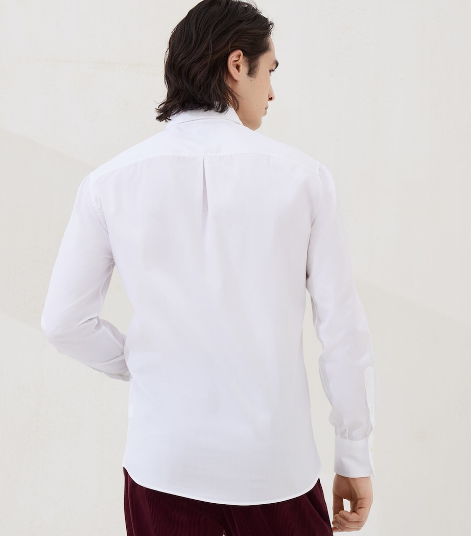 Cotton Twill Slim-Fit Shirt C159 Image 3