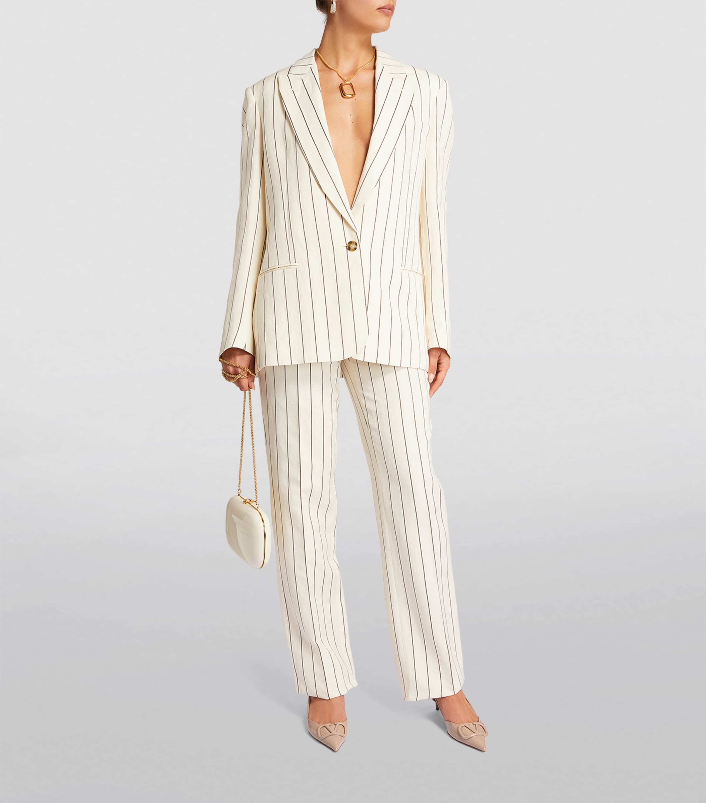 Slingback Logo Heels 40 BLUSH Image 6