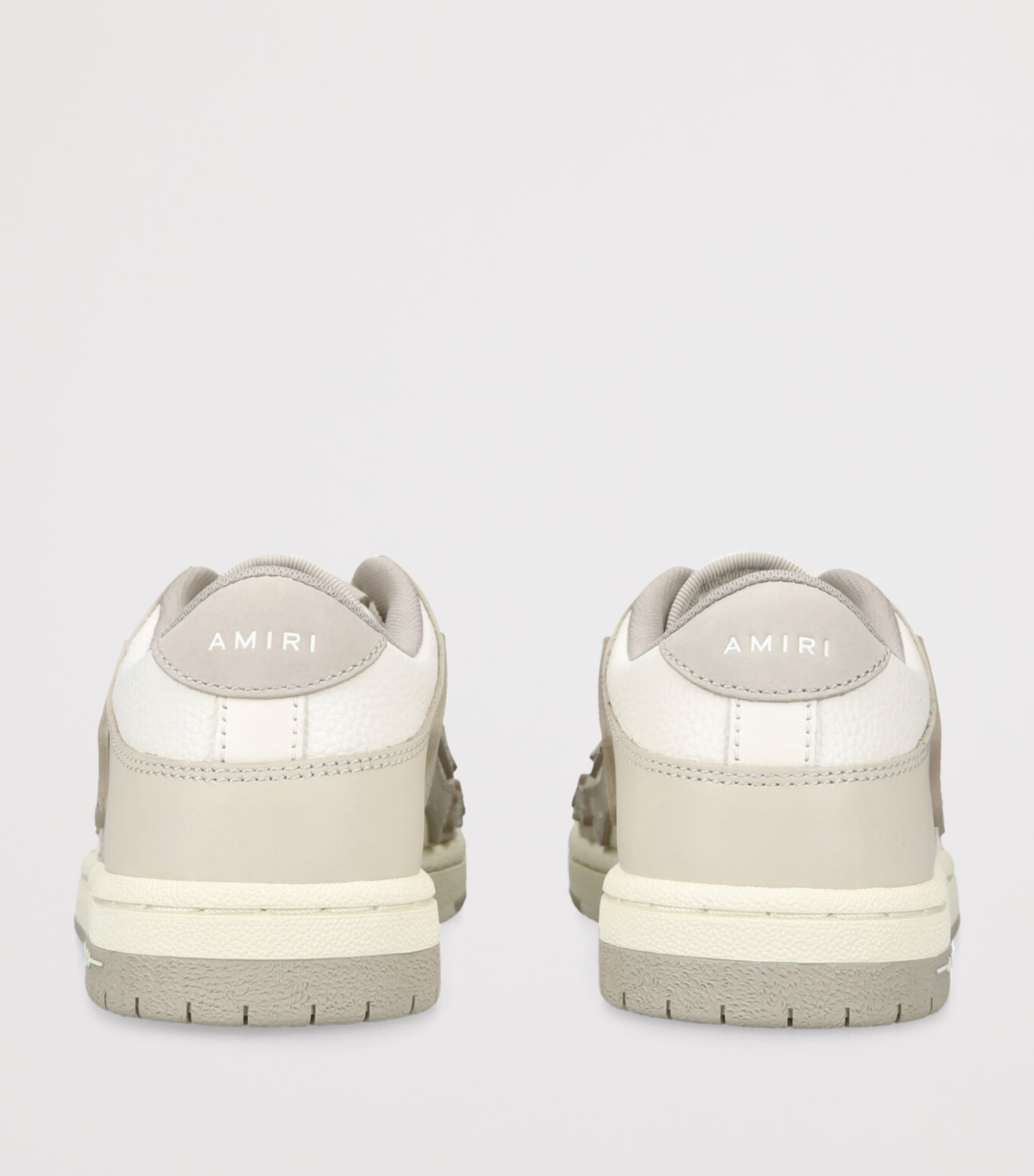 スニーカー Amiri White Leather Skel Sneakers AMIRI - Skel-Top Leather Sneakers - White Amiri