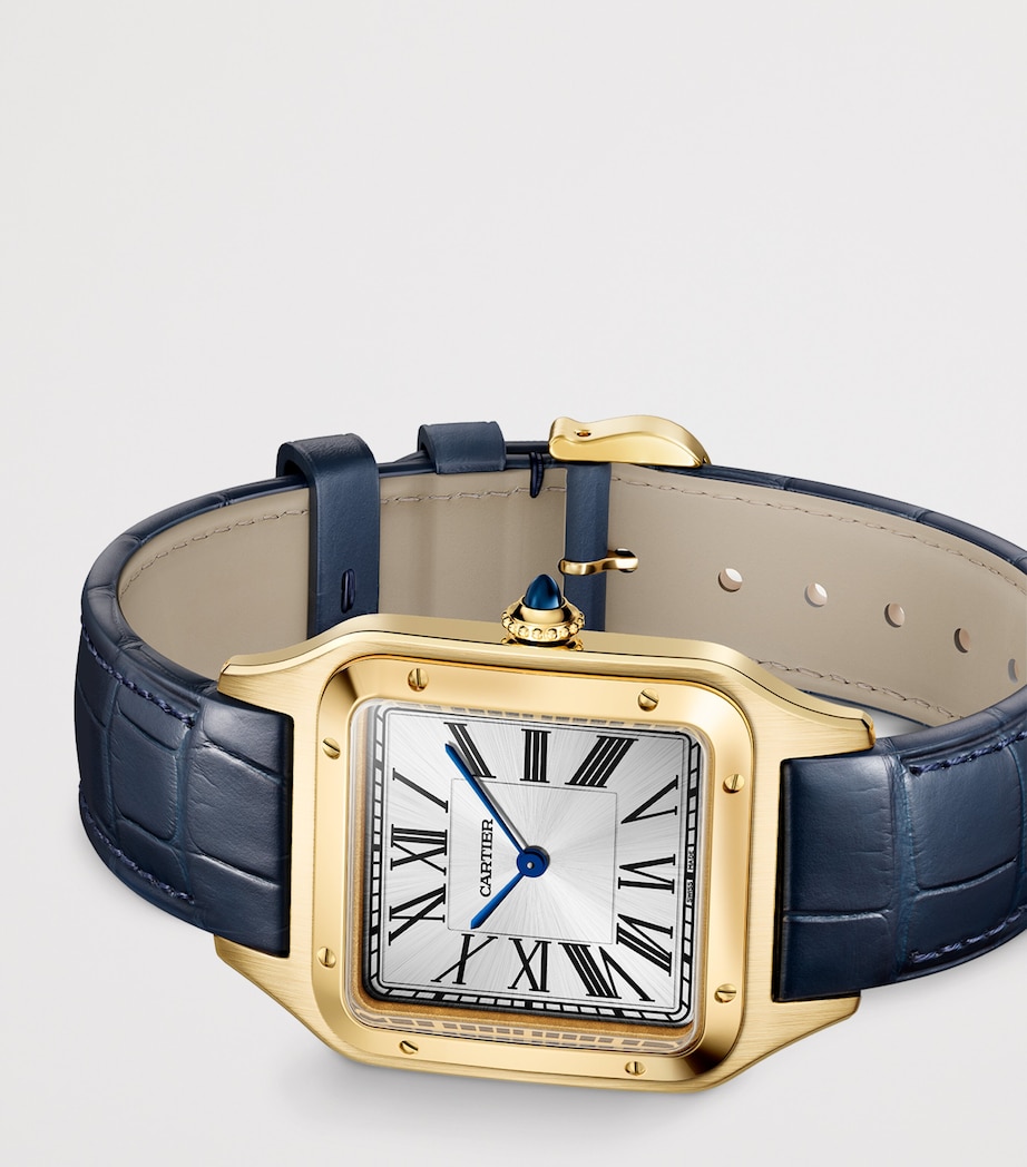 Cartier Large Yellow Gold Santos-Dumont Watch 31.4mm Yellow Gold Image 3