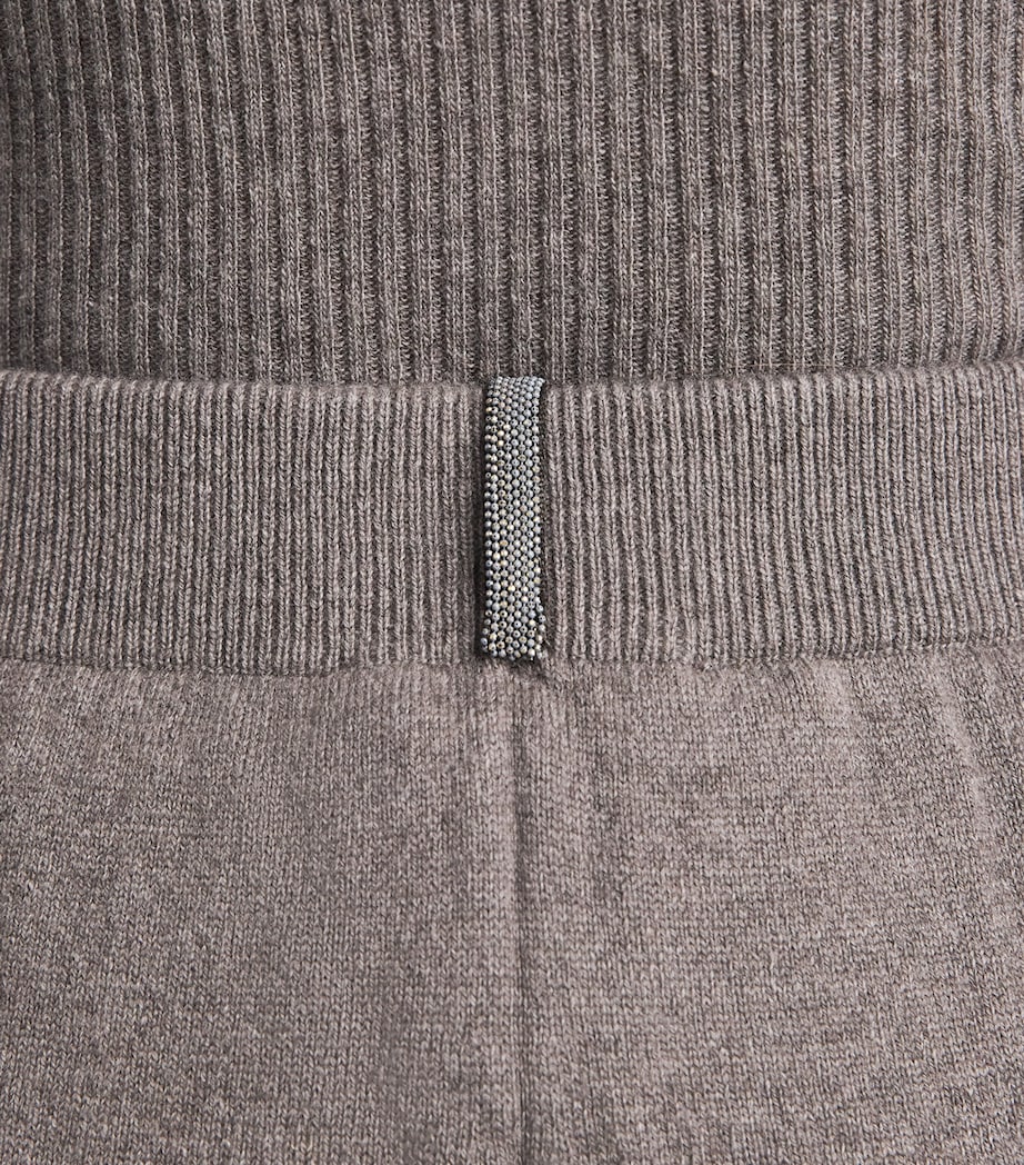 Fabiana Filippi Womens Virgin Wool-Silk-Cashmere Sweatpants Falco Image 3