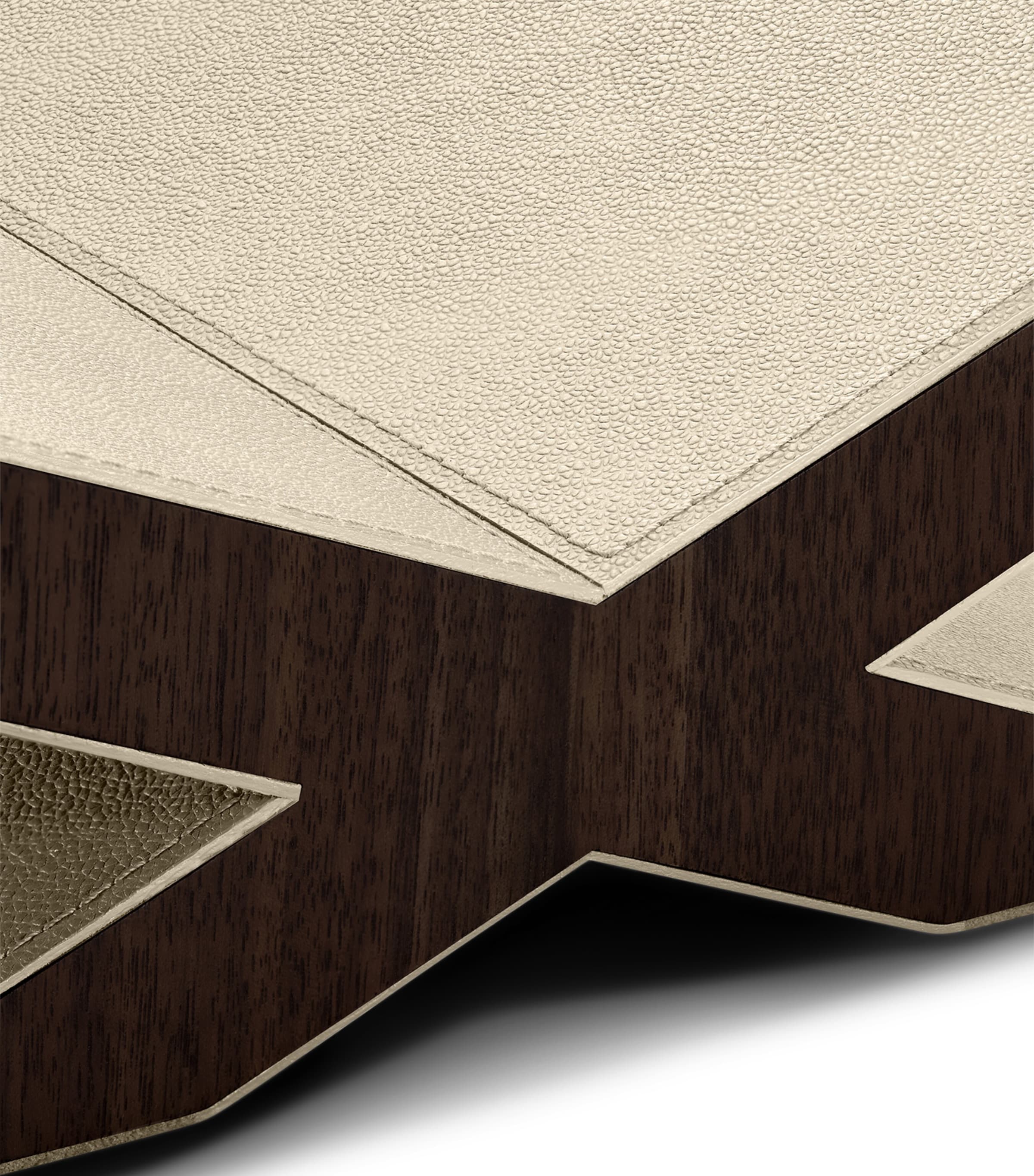 Walnut-Leather Ultimate Culture Bookstand STONE Image 2