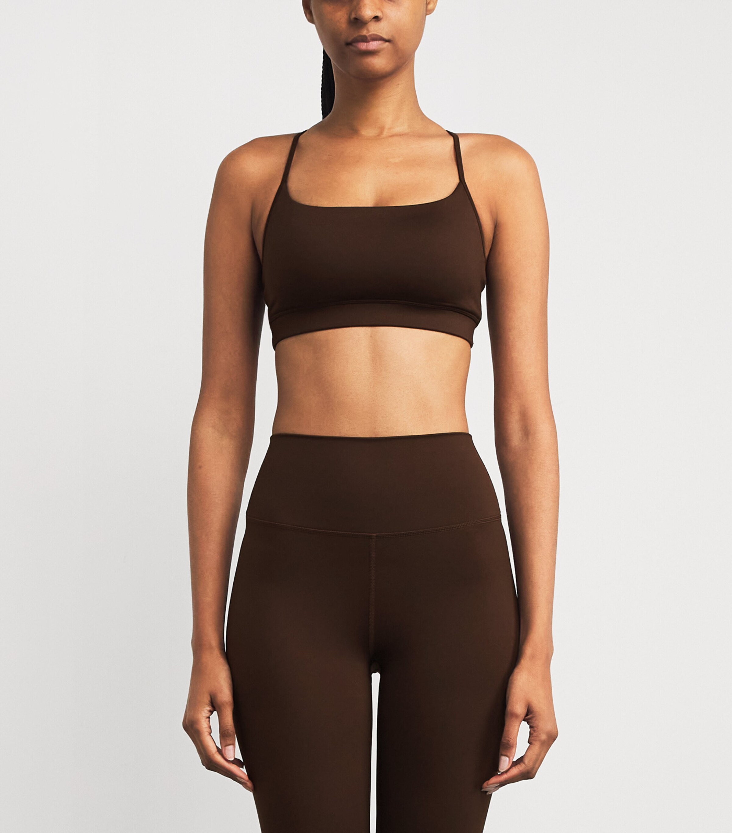 Assure Cerys Sports Bra COFFEE BEAN Image 3