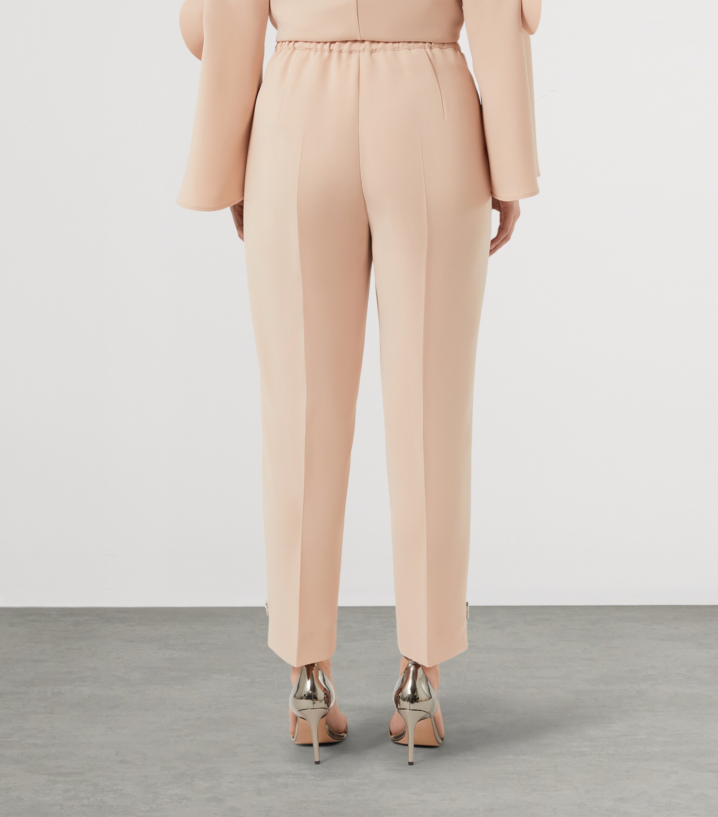 Marina Rinaldi Womens Cady Trousers Skin Image 4