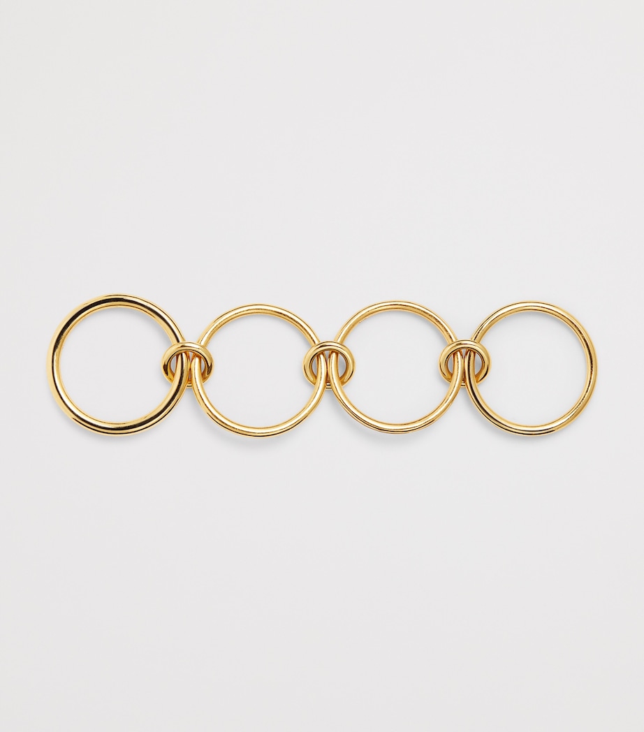 Yellow Gold and Diamond Kira Ring YELLOW GOLD Image 3