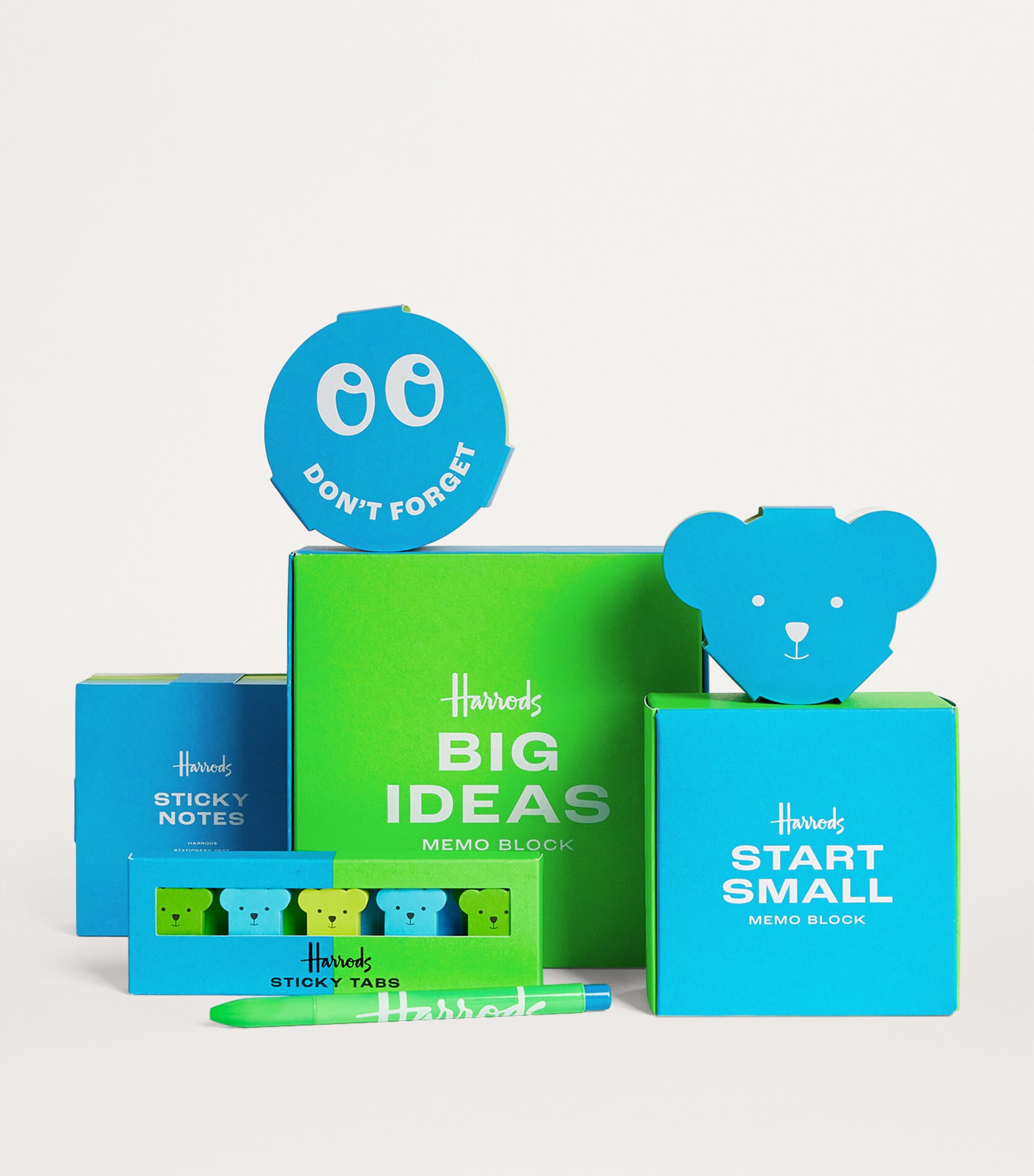 Logo Memo Block BLUE Image 3