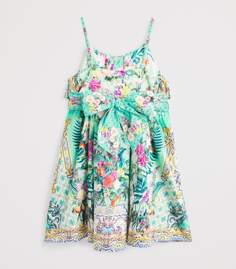 Cotton Floral Dress (4-10 Years) GARDQUEL Image 2