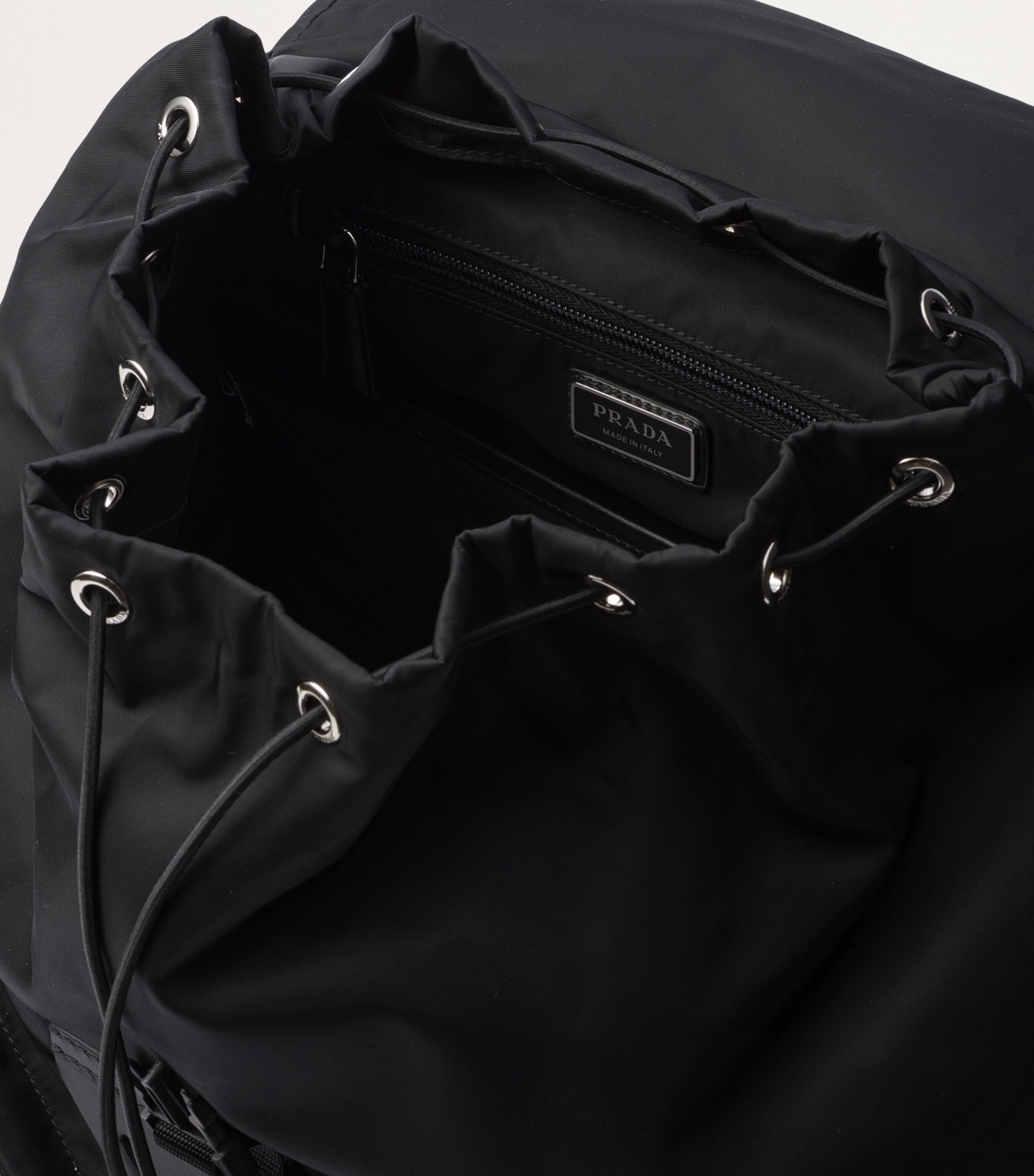 Prada large nylon backpack best sale