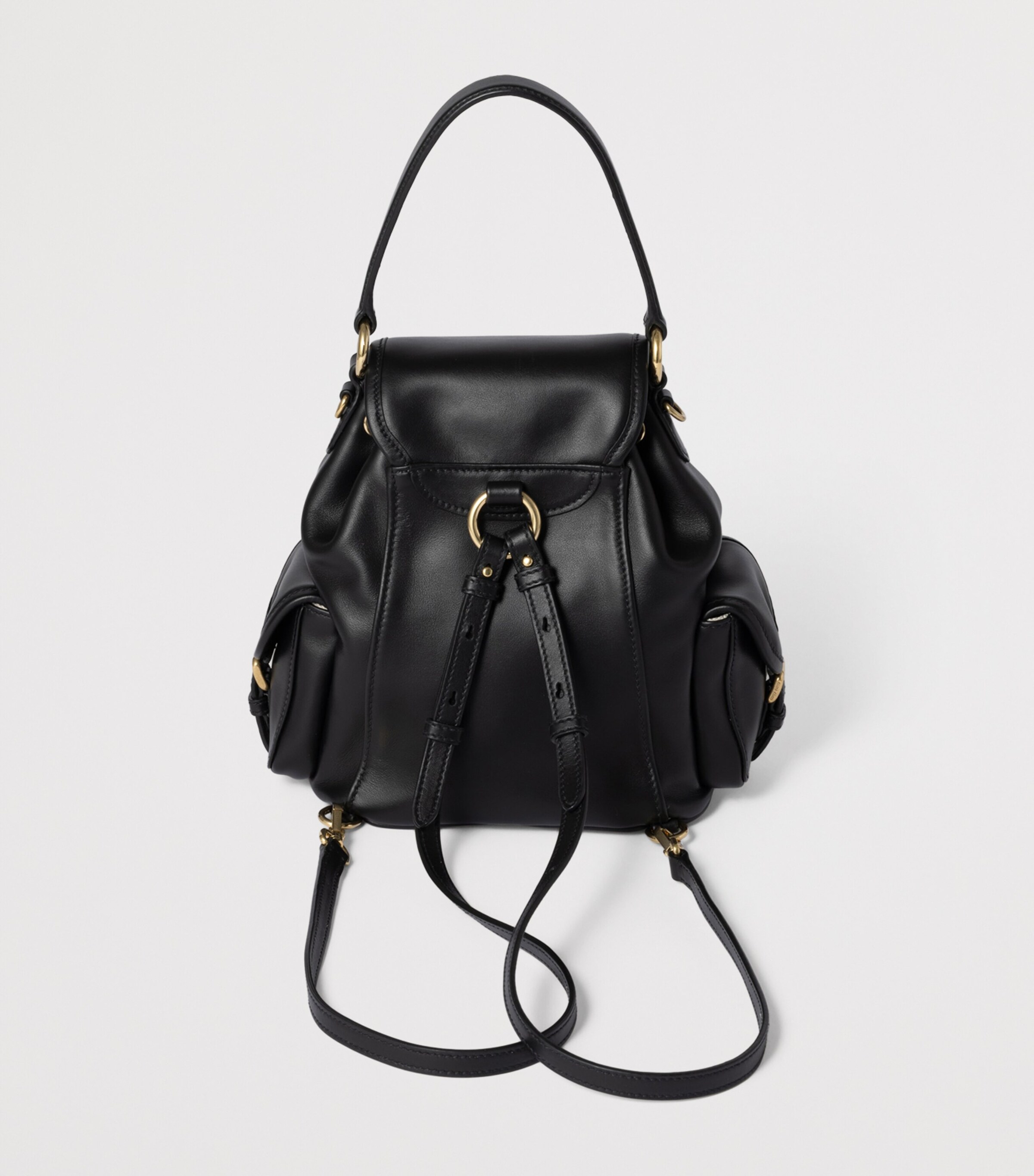 Miu Miu Leather Backpack Image 3