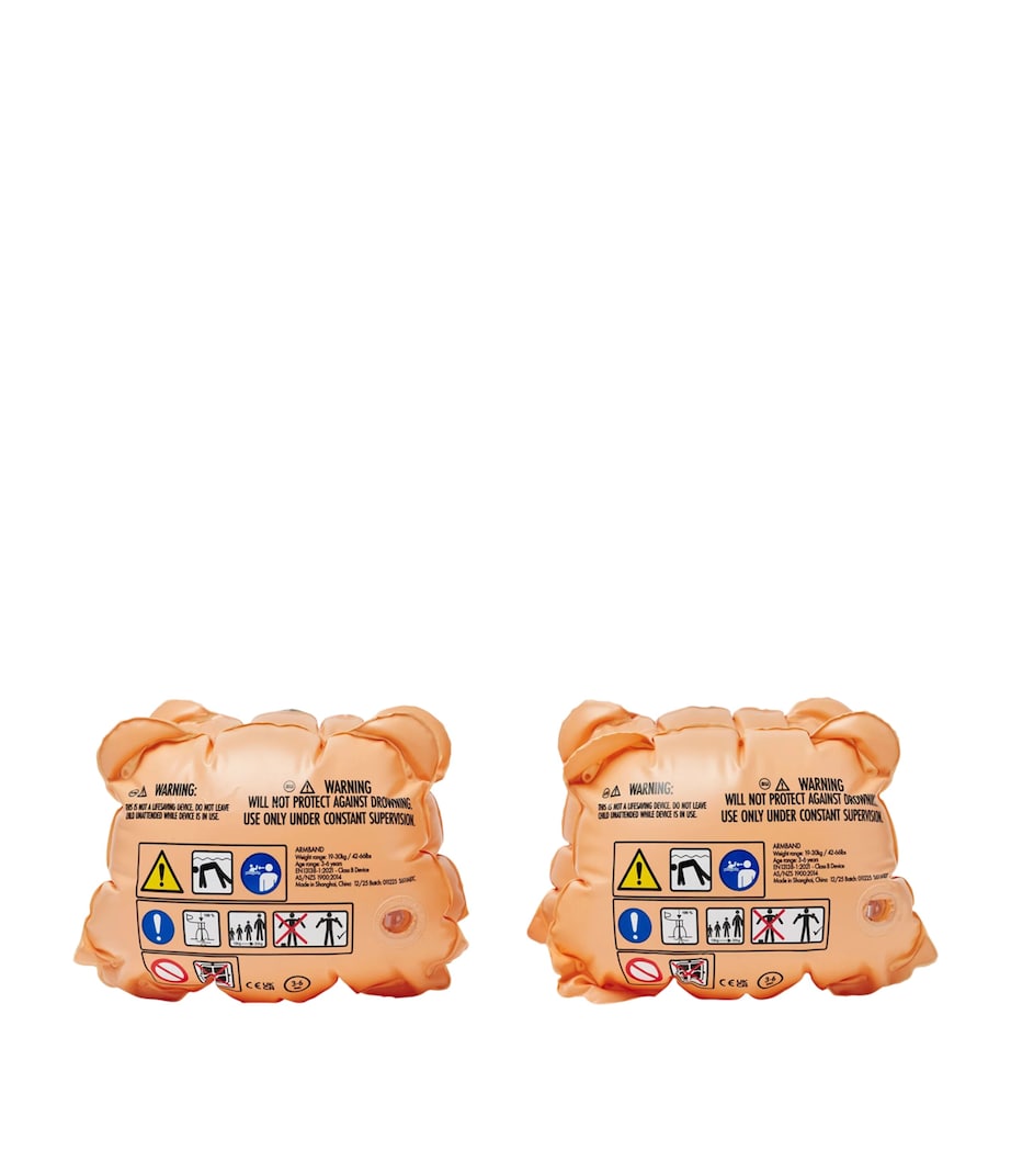 Sunnylife Kids Inflatable Tino the Tiger Armbands Orange Image 5
