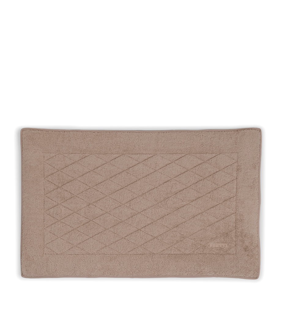 Frette Cotton Unito Bath Mat (54cm x 87cm) Misty Blush Image 1