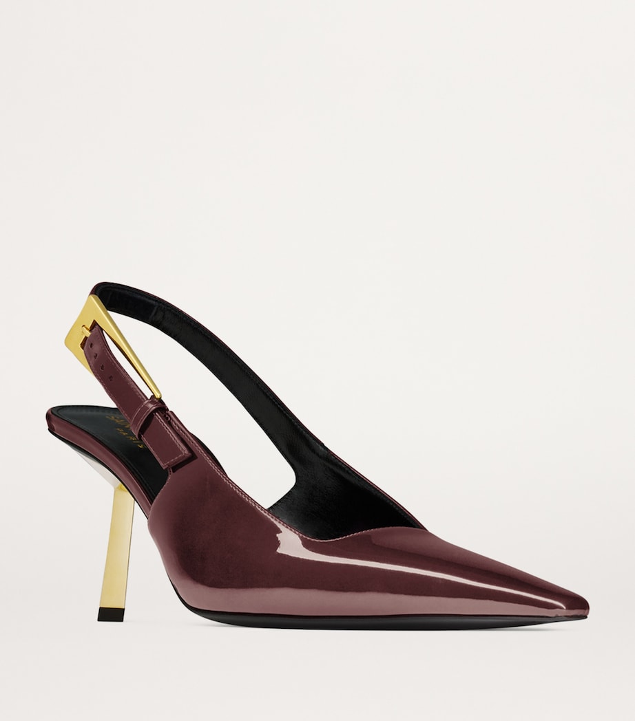 Patent Leather Lee Slingback Pumps 75 2226 Image 2