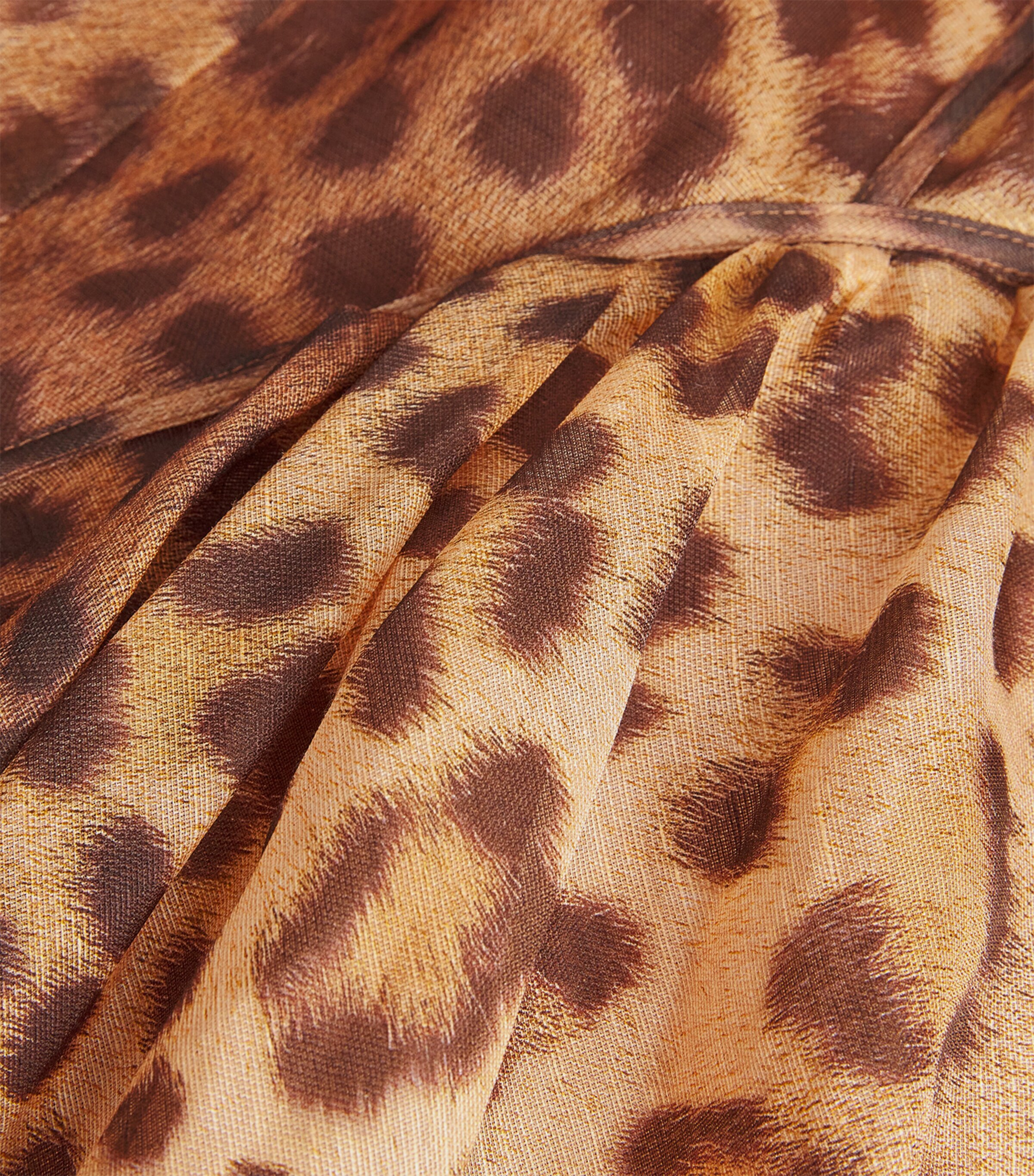 【Zimmermann】CRUSH PENCIL SKIRT レオパード ペンシルスカート Crush Panelled Pencil Skirt Leopard Online | Zimmermann